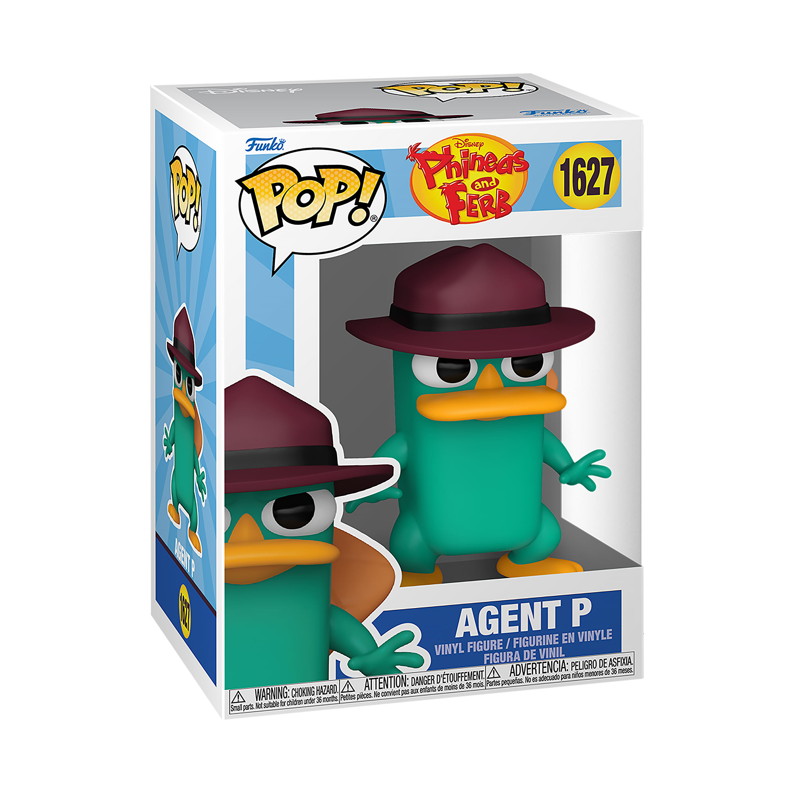 Phineas and Ferb - Agent P (Perry) Funko Pop! Figure