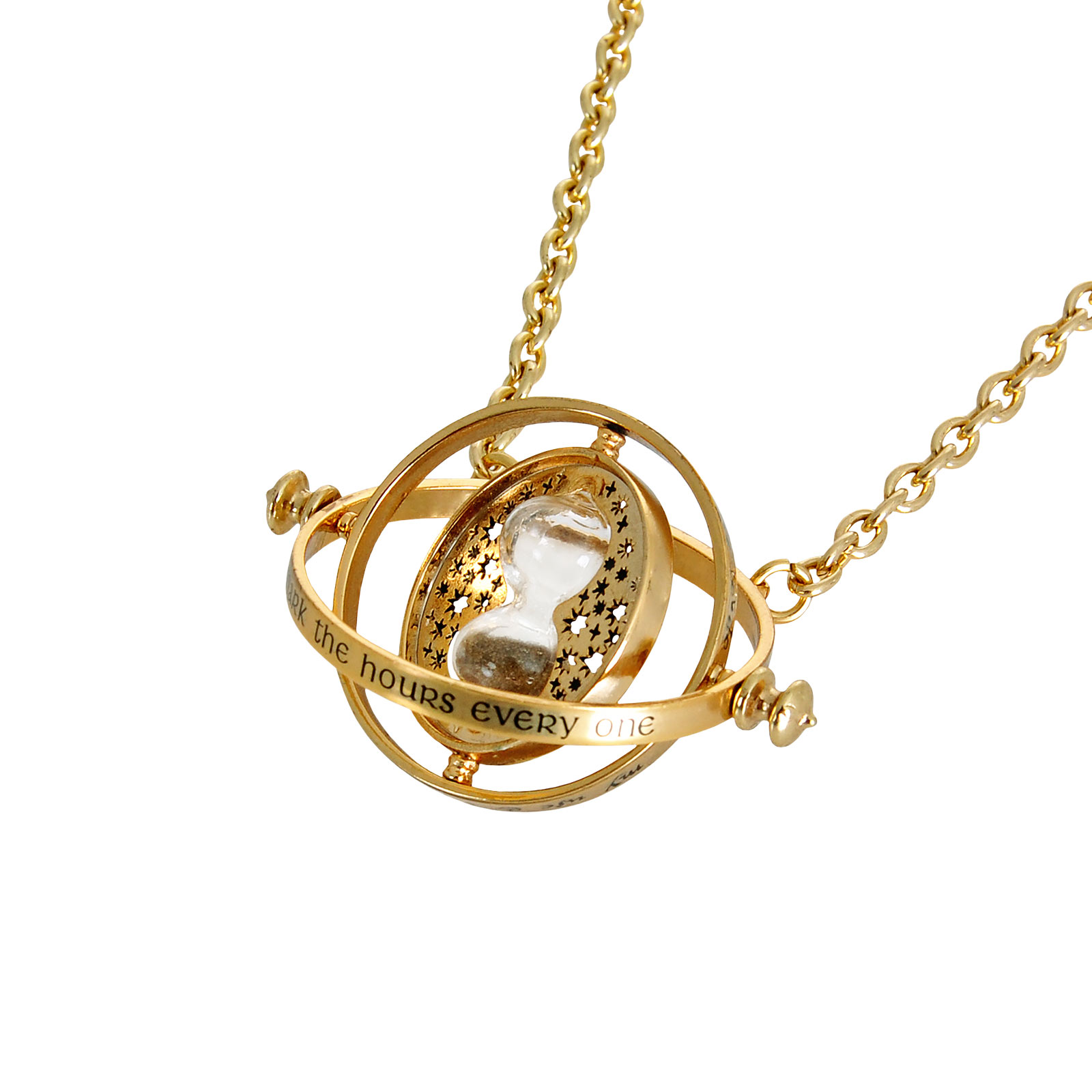 Harry Potter Time Turner Hermione Granger Rotating Necklace W/ Jewelry Box  - Walmart.com