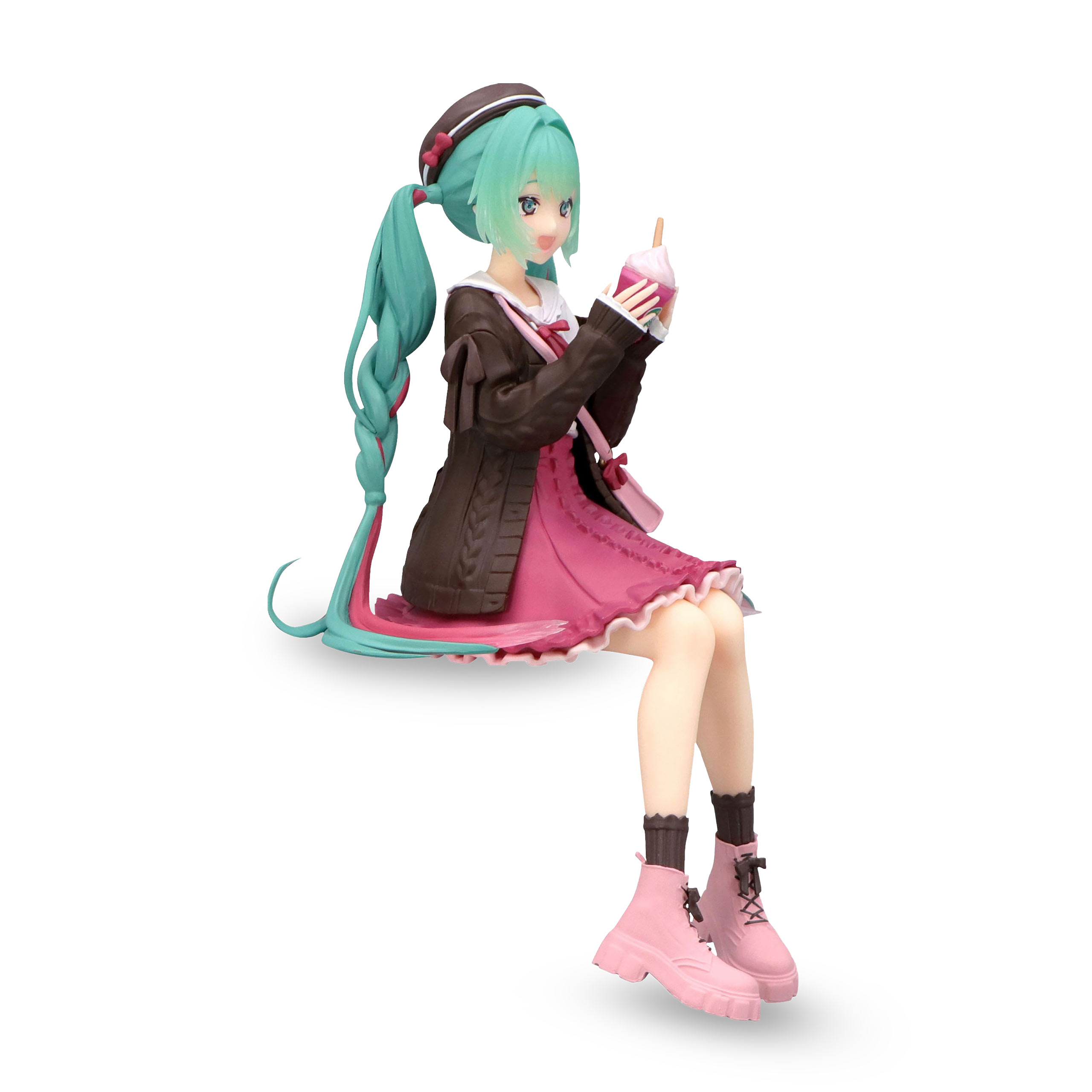 Hatsune Miku - Figura de Autumn Date Pink Noodle Stopper