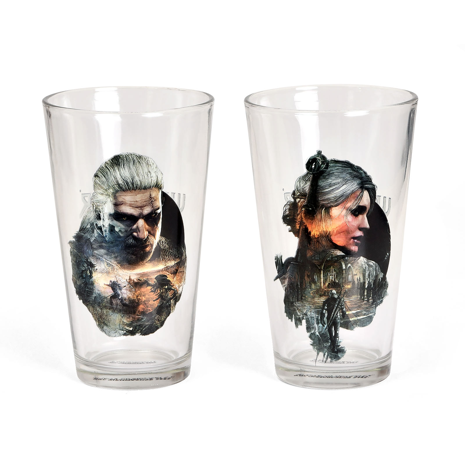 Witcher - Geralt & Ciri Glazenset