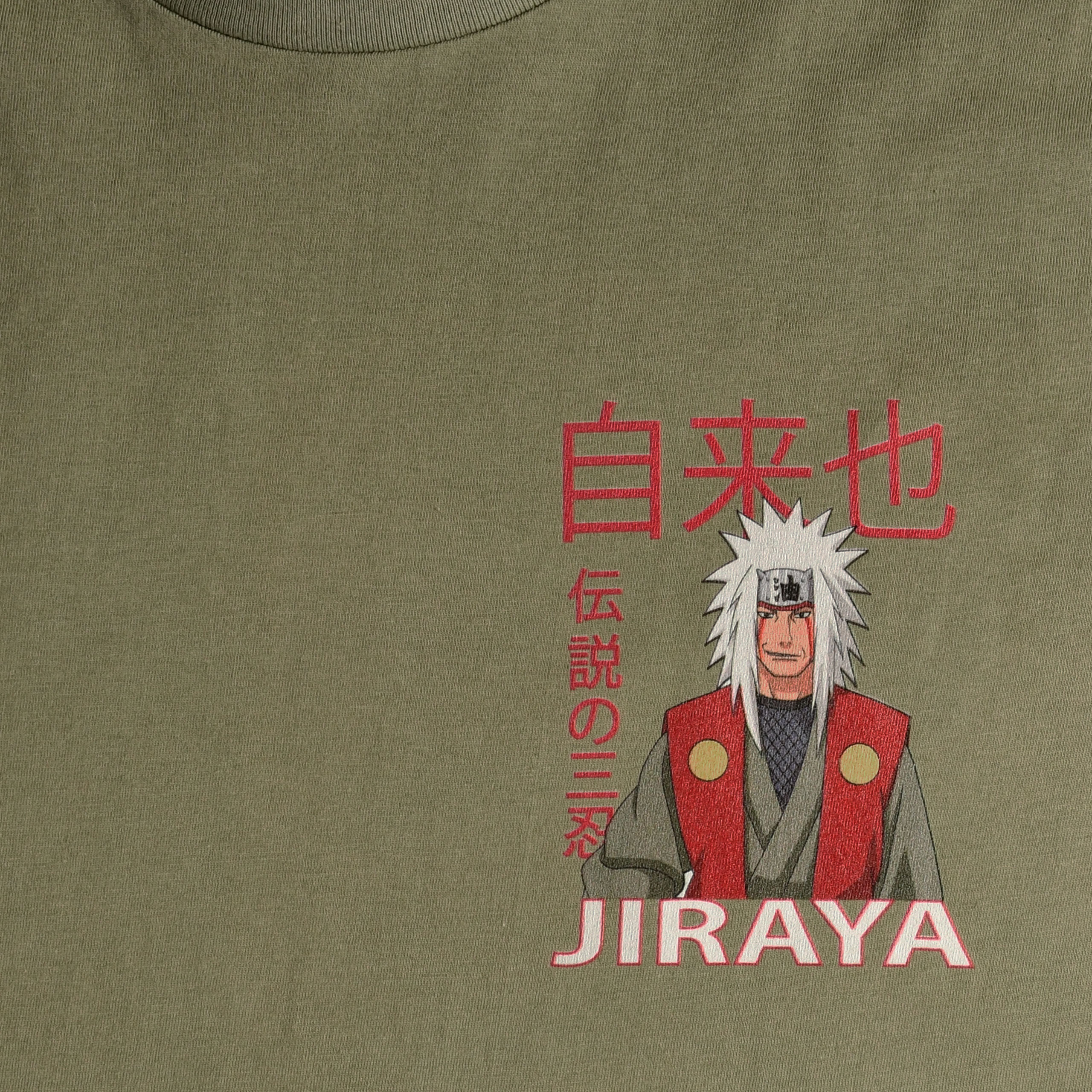 Naruto - T-shirt Jiraya vert