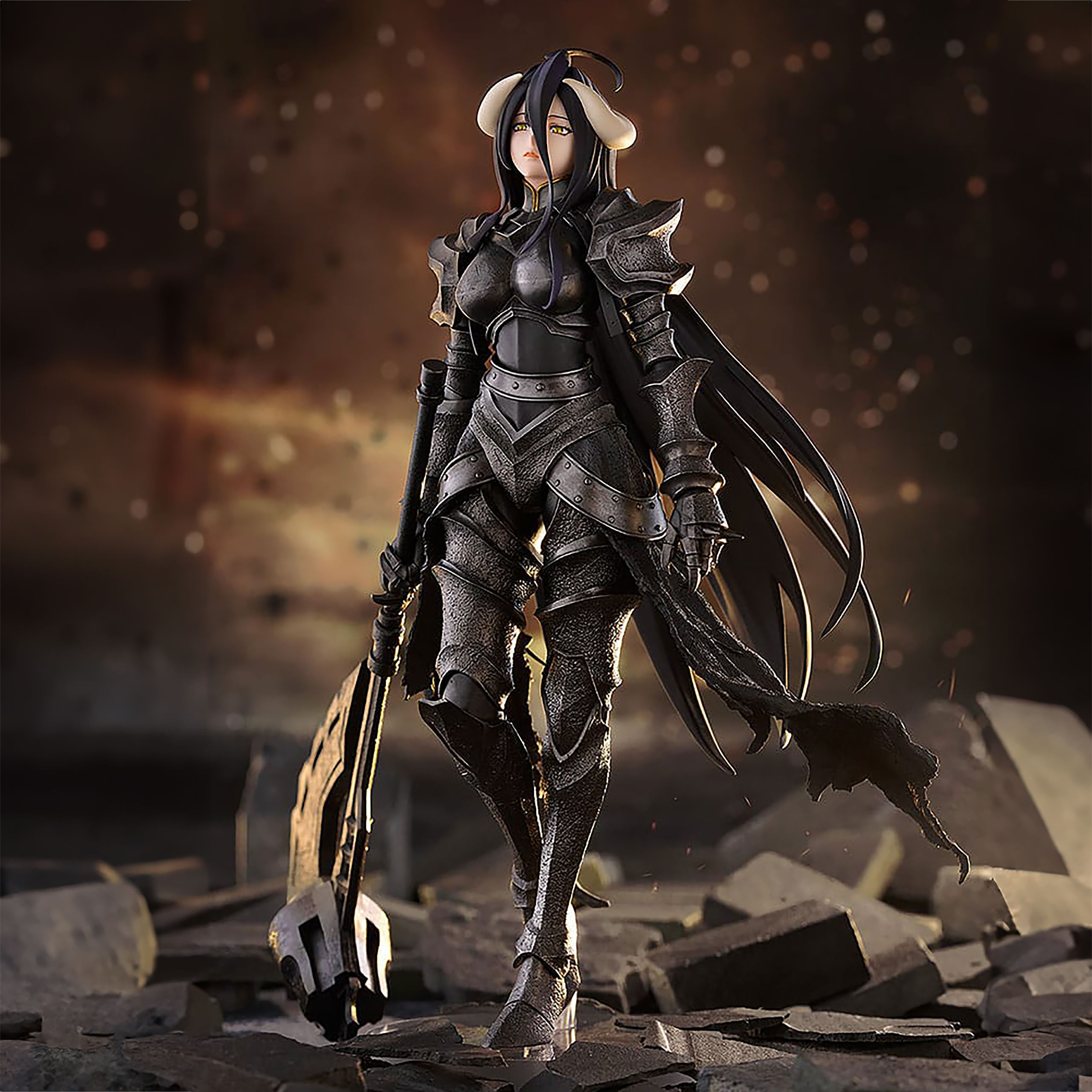 Overlord - Figurine Albedo Version Armure Taille L