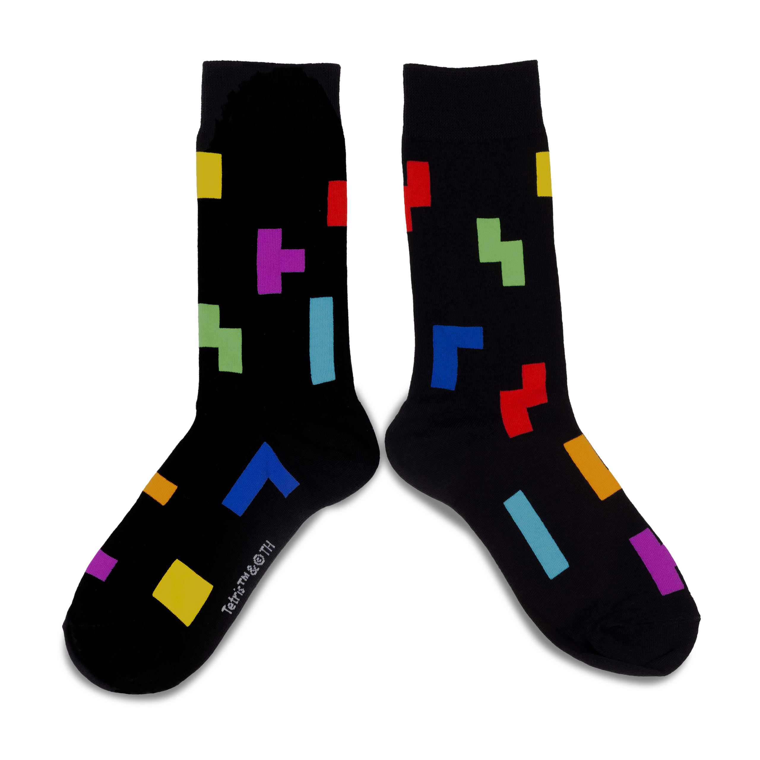 Tetris - Tetriminos Pattern Socken