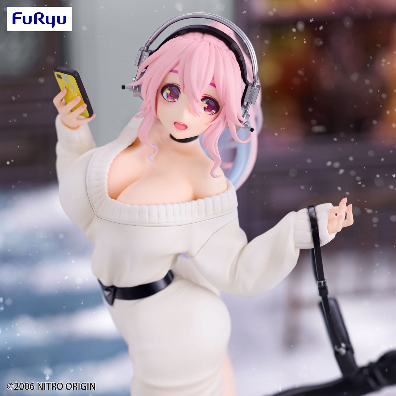 Super Sonico Trio-Try-iT Statue PVC Winter Memory Ver. 21 cm