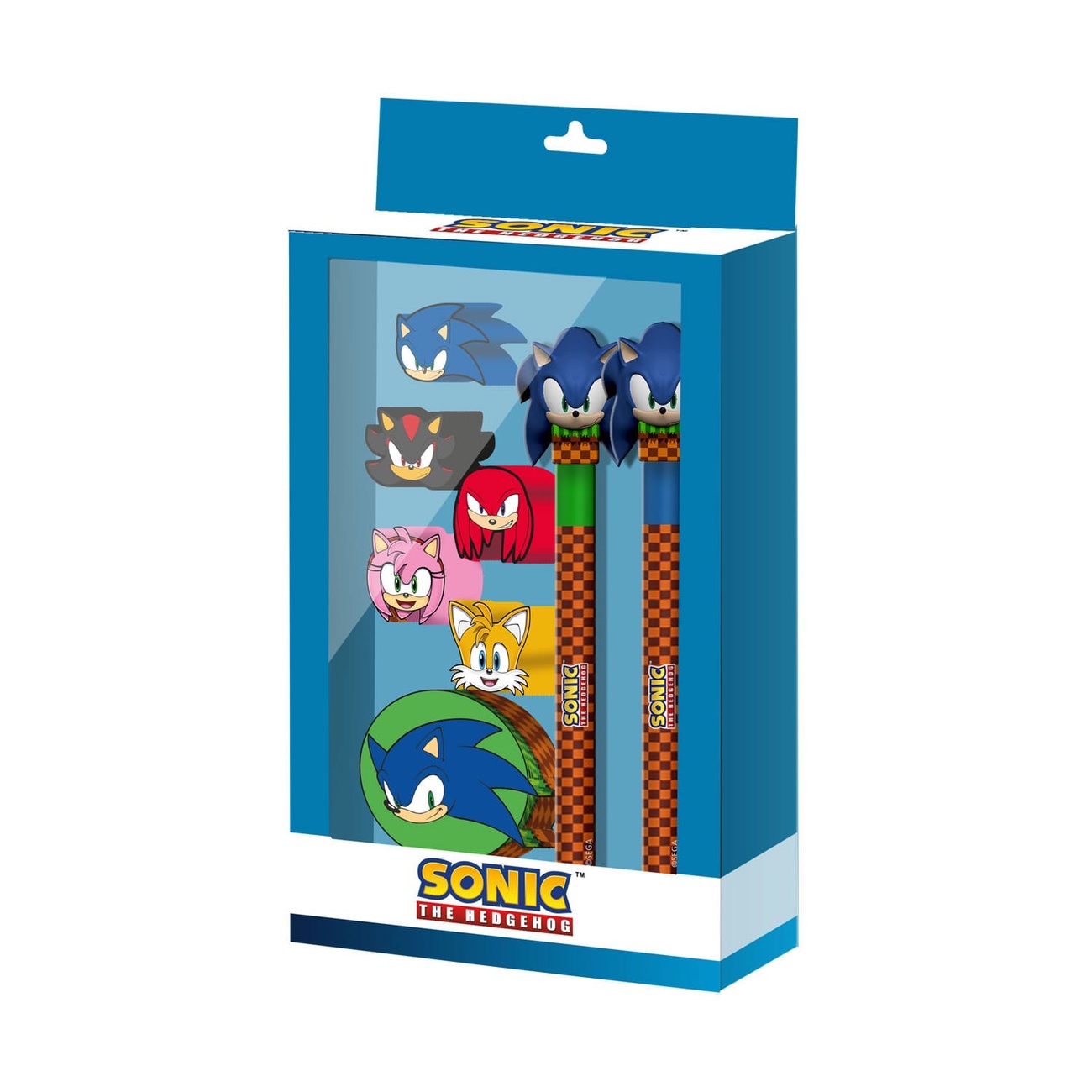 Sonic the Hedgehog – Set de escritura 8 piezas