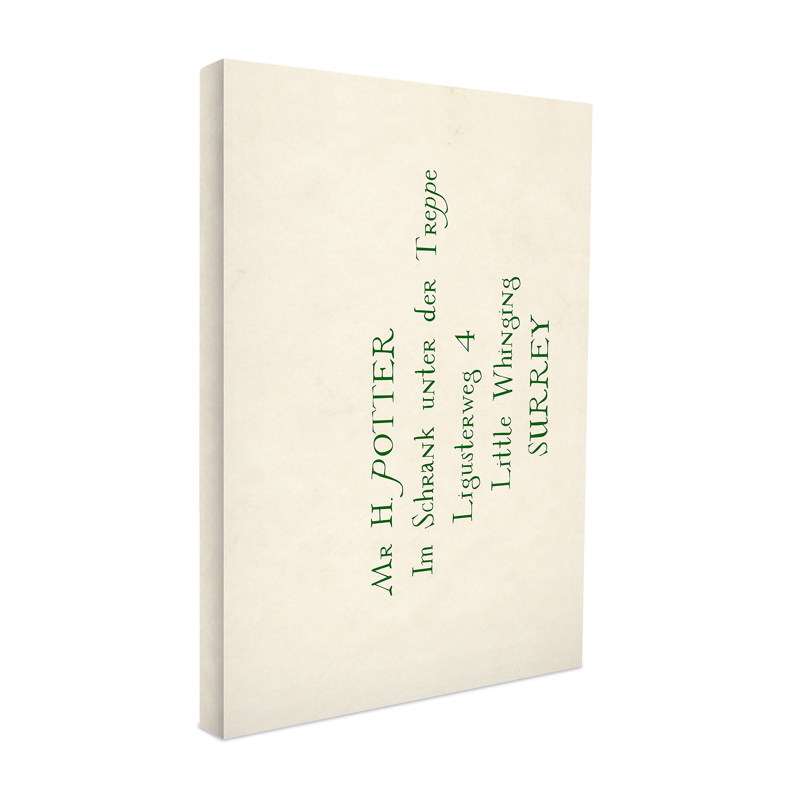 Harry Potter - Carnet de notes Lettre de Poudlard