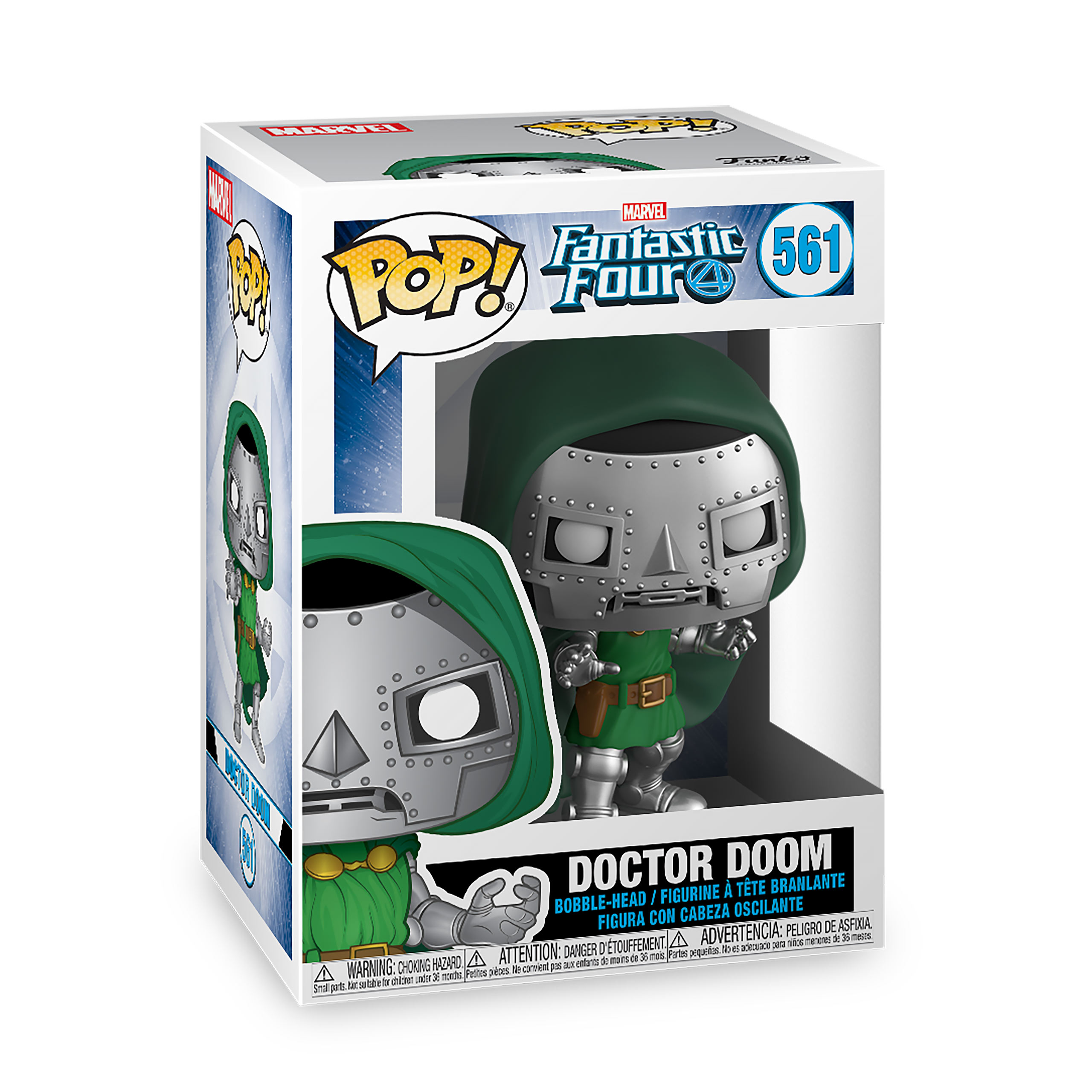 Fantastic Four - Doctor Doom Funko Pop Wackelkopf-Figur