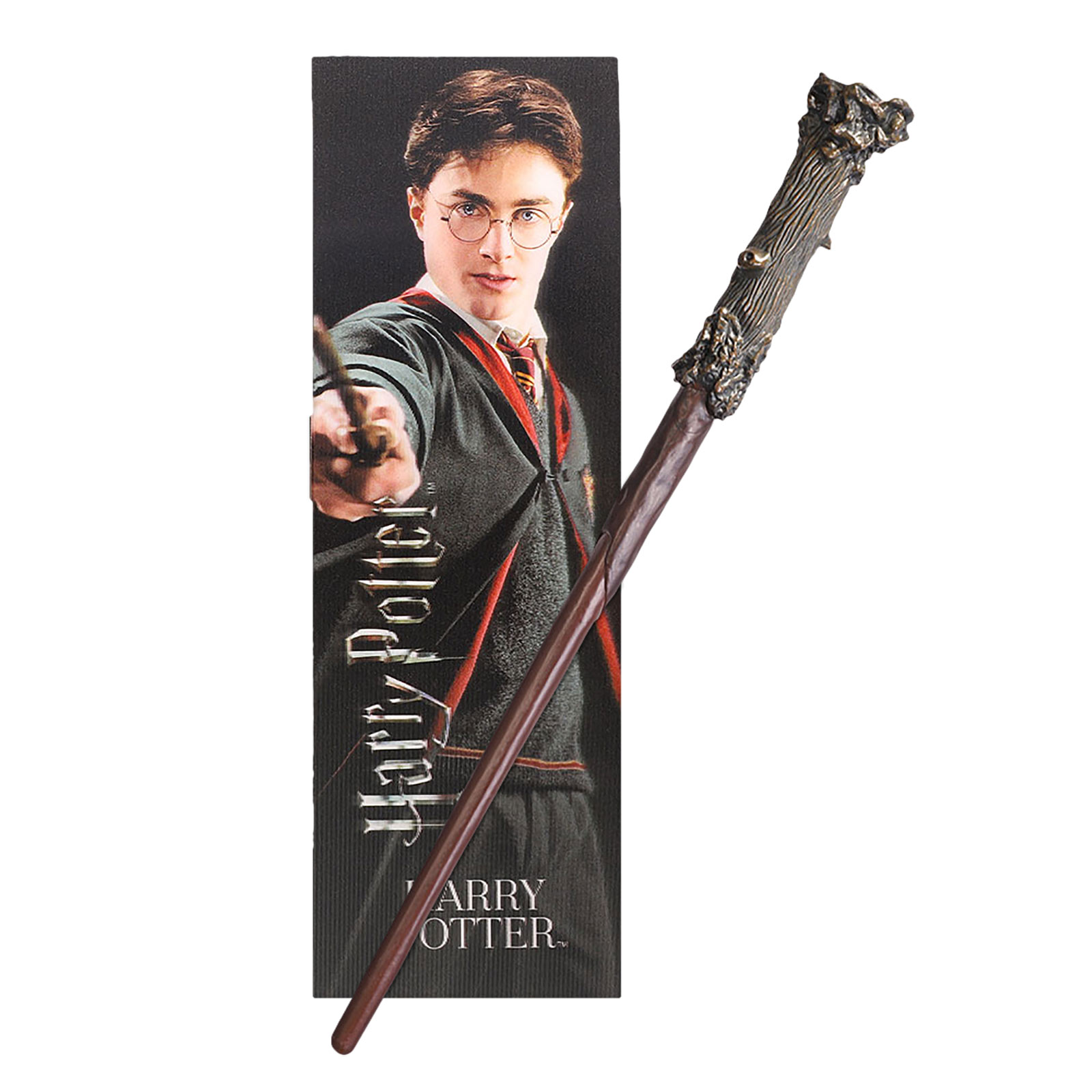 Baguette Harry Potter pour jeunes sorciers avec marque-page