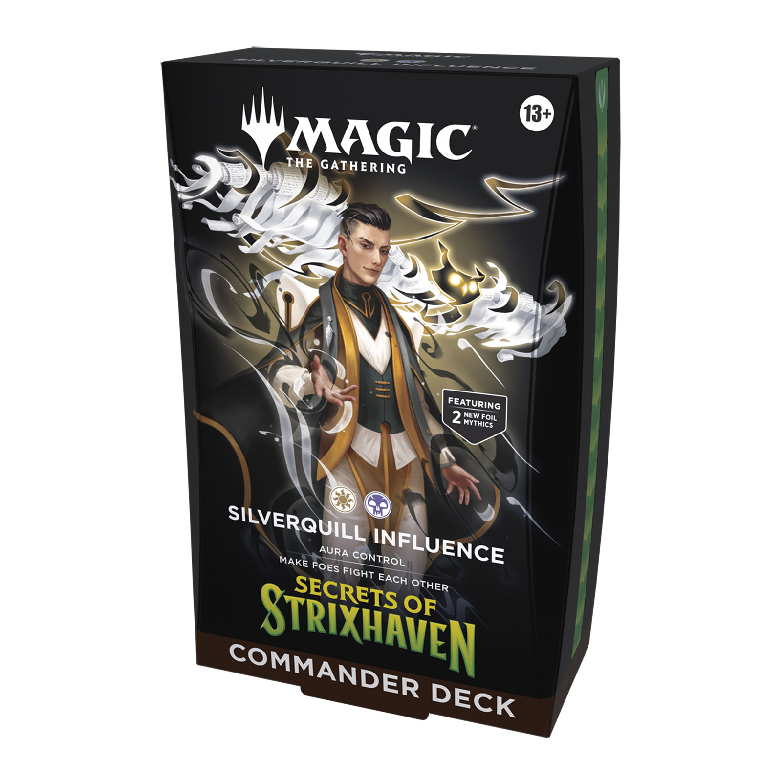Secret of Strixhaven Silverquill Influence Deck Commander version anglaise - Magic: The Gathering