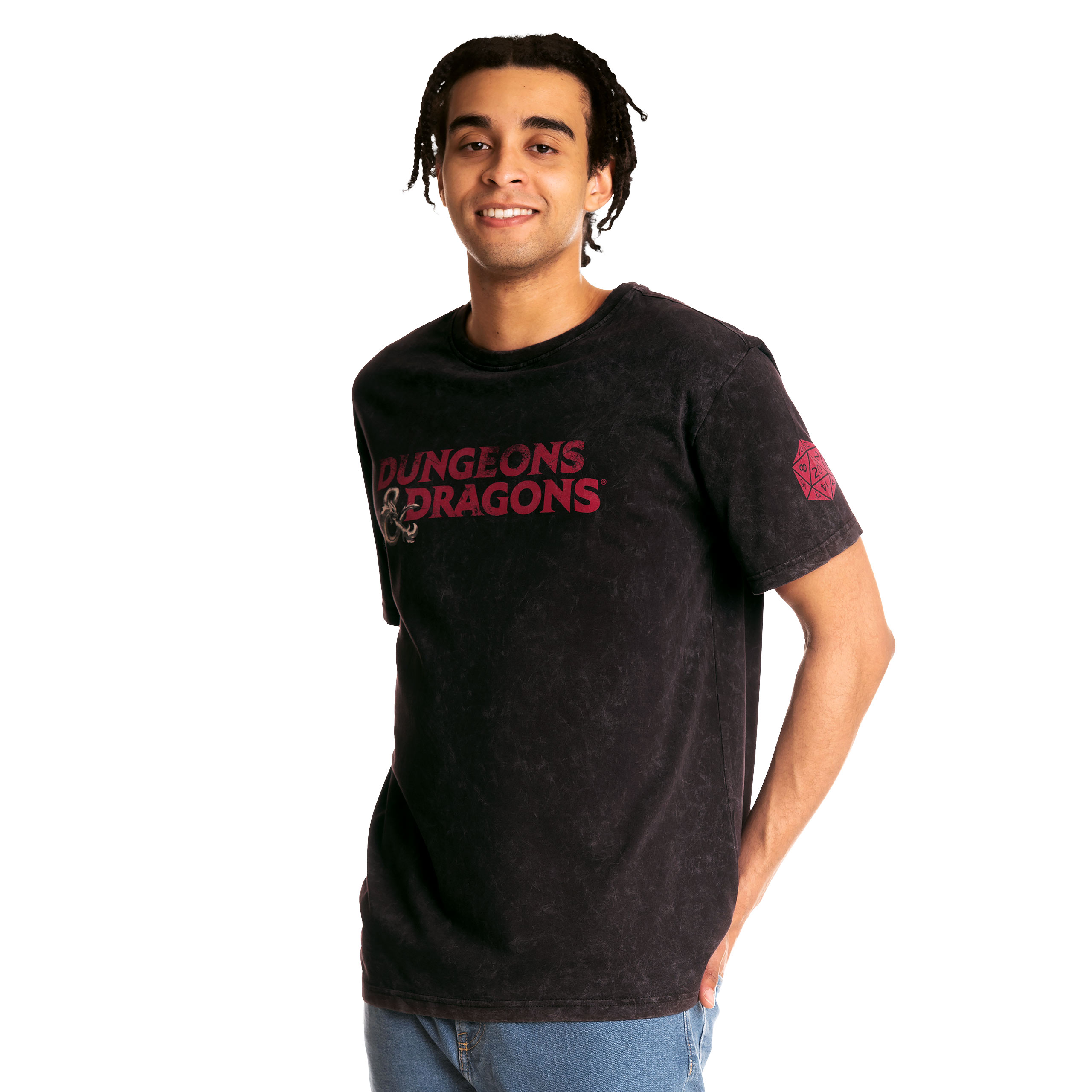 Dungeons & Dragons - Logo T-Shirt zwart