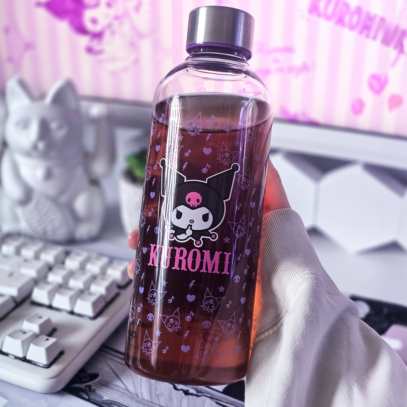 Hello Kitty and Friends - Kuromi Drinkfles