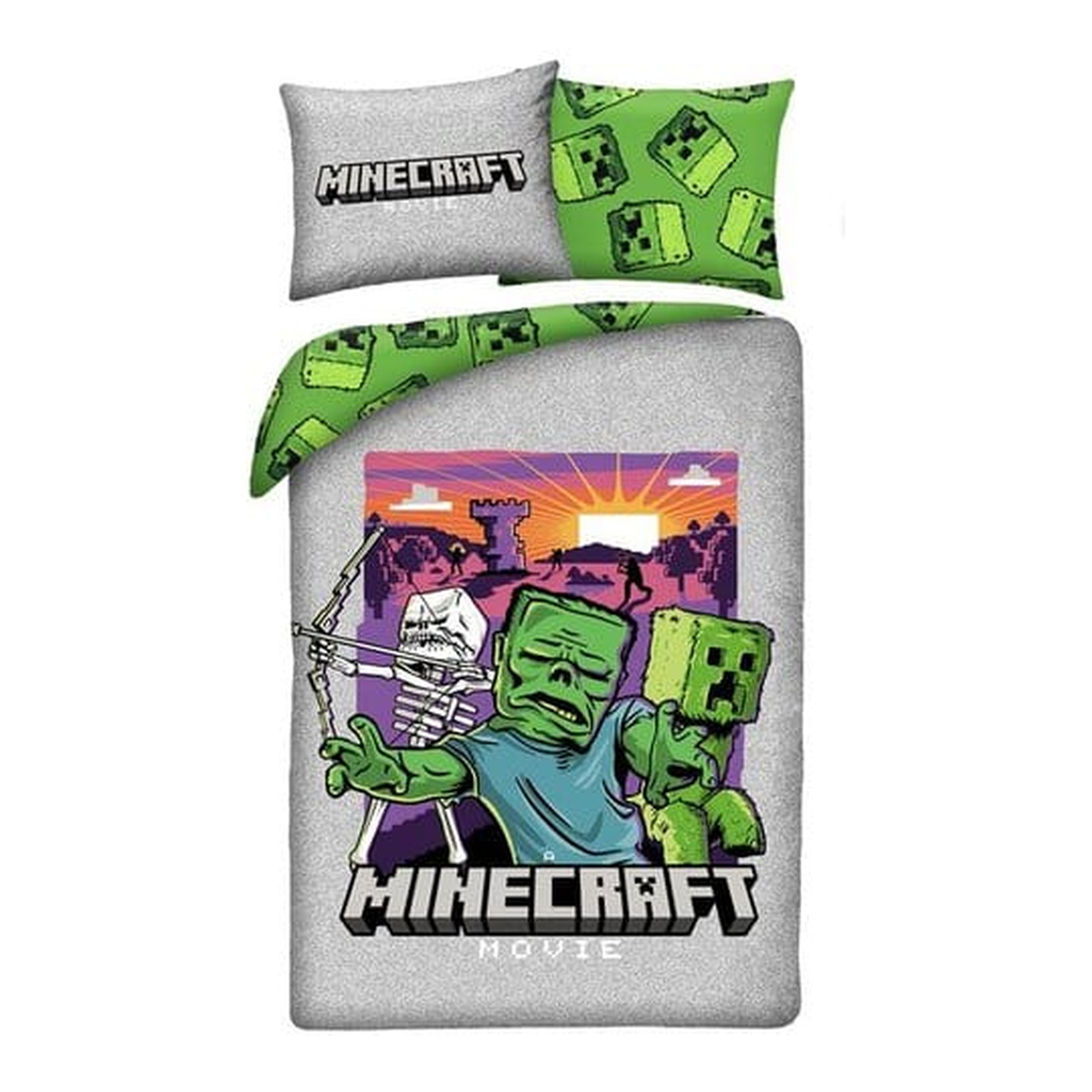Minecraft Movie Bedding Ver. 1 140 x 200 cm / 70 x 90 cm