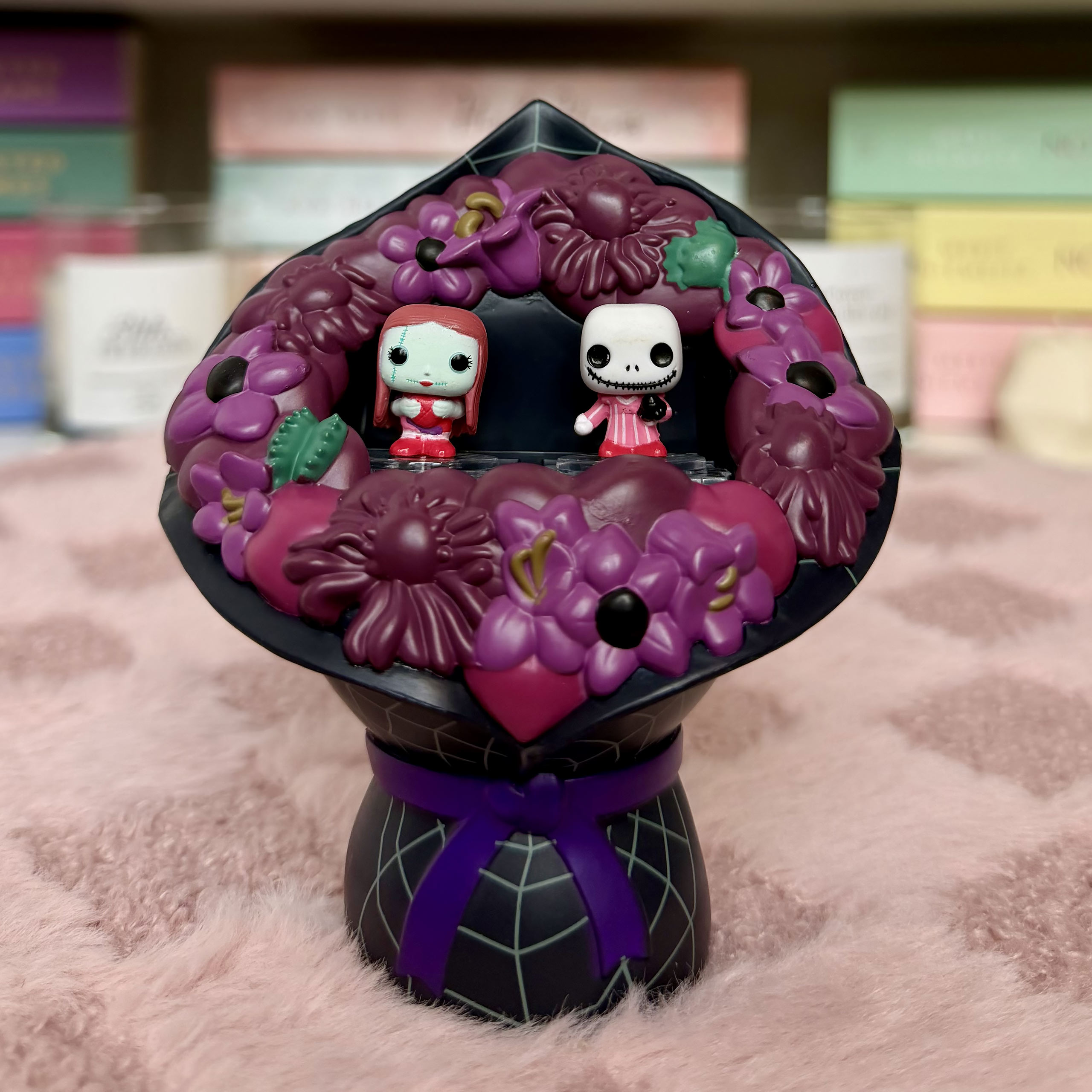 Pesadilla antes de Navidad - Ramo Funko Bitty Pop de San Valentín de Sally y Jack