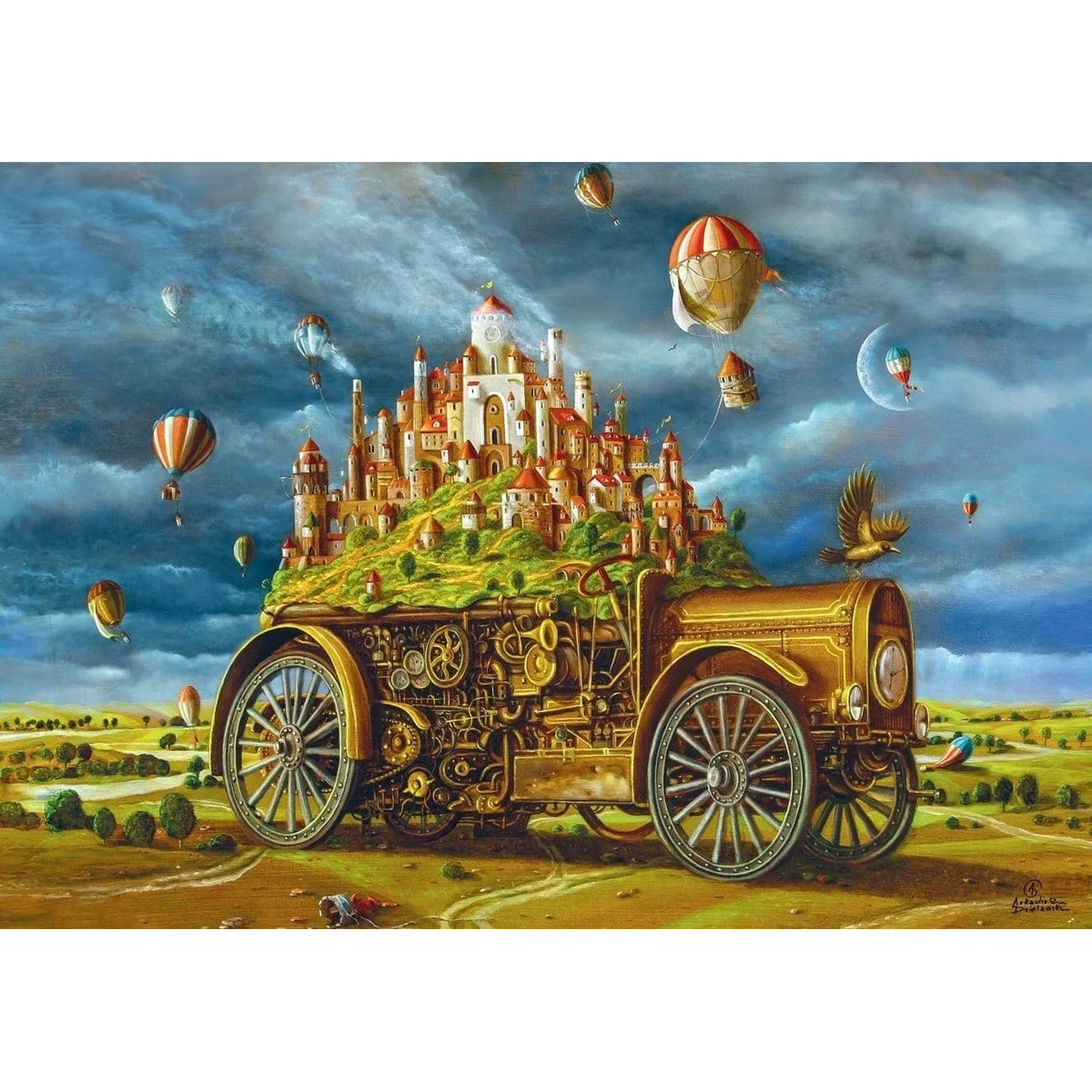 Imagination Series Puzzle Arkadiusz Dzielawski Wielka przeprowadzka (1000 pieces)
