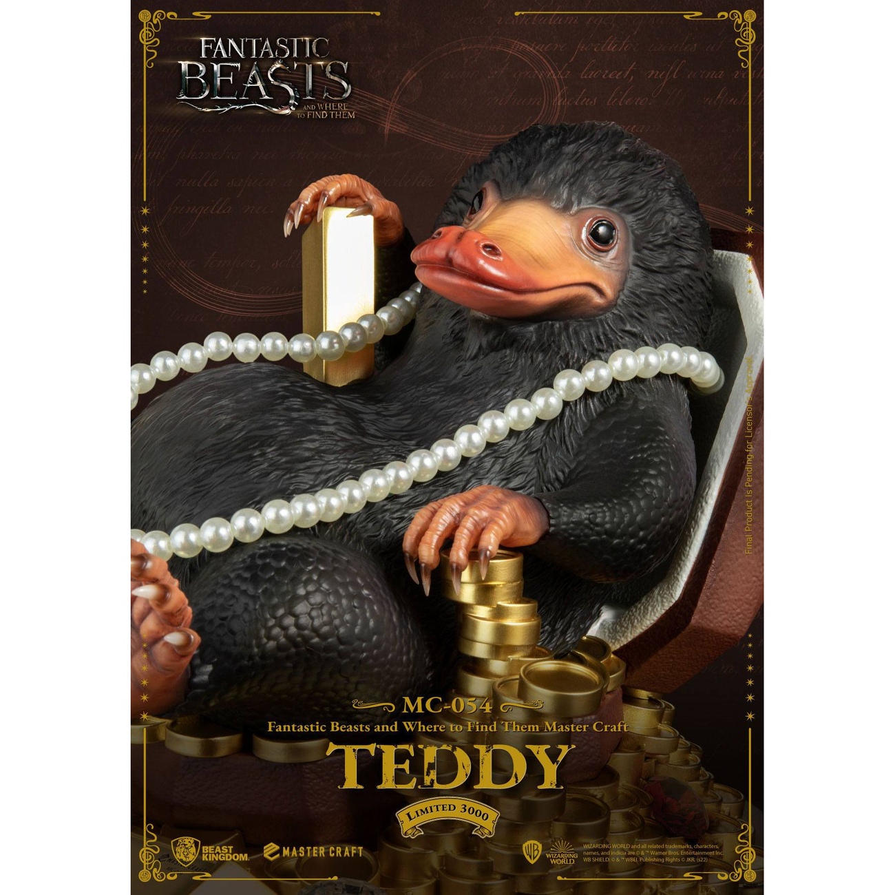 Fantastic Beasts Master Craft Beeld Teddy 21 cm