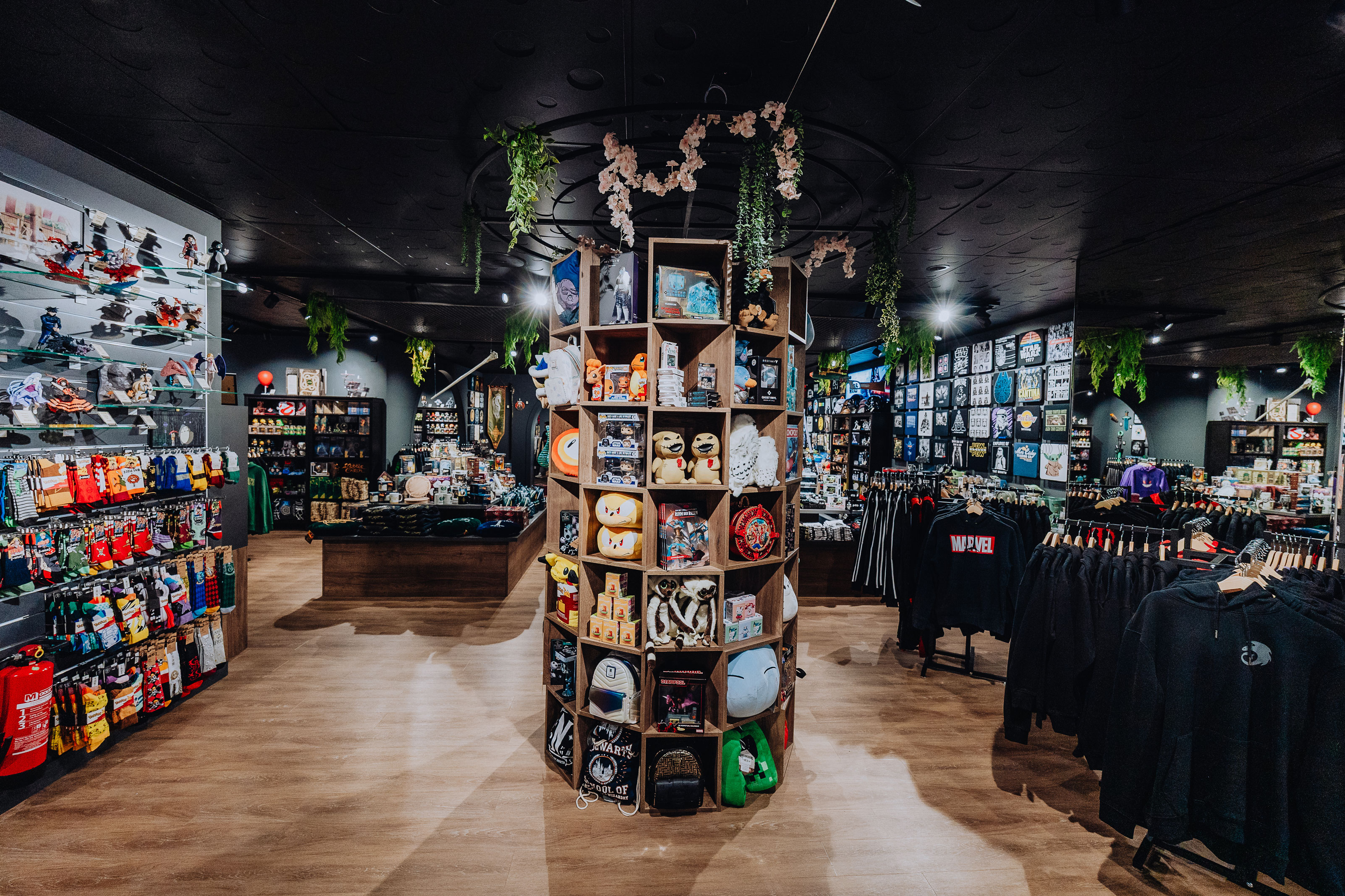 A section of the new Elbenwald store showcasing a wide variety of merchandise.