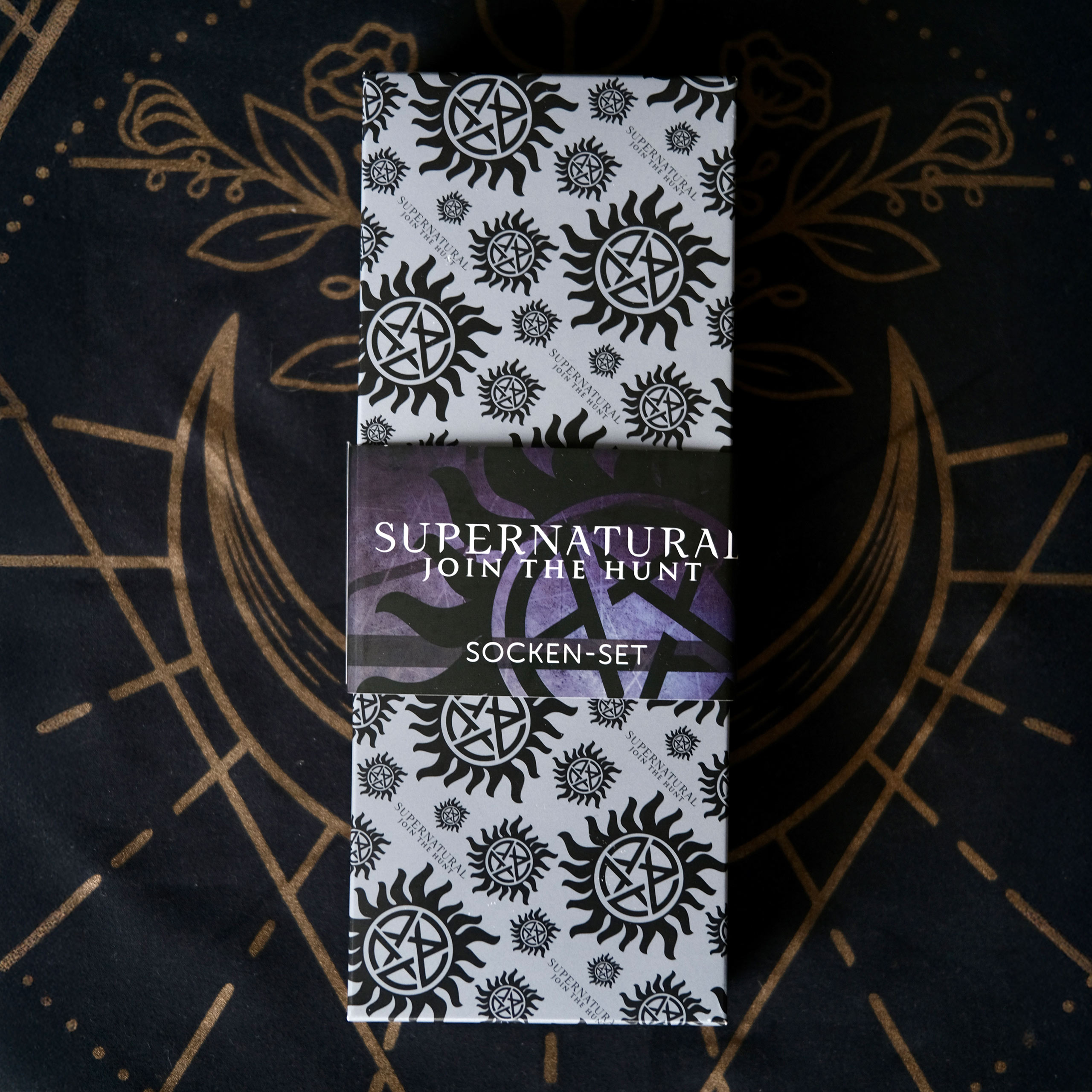 Supernatural Socken 3er Set in Geschenkbox