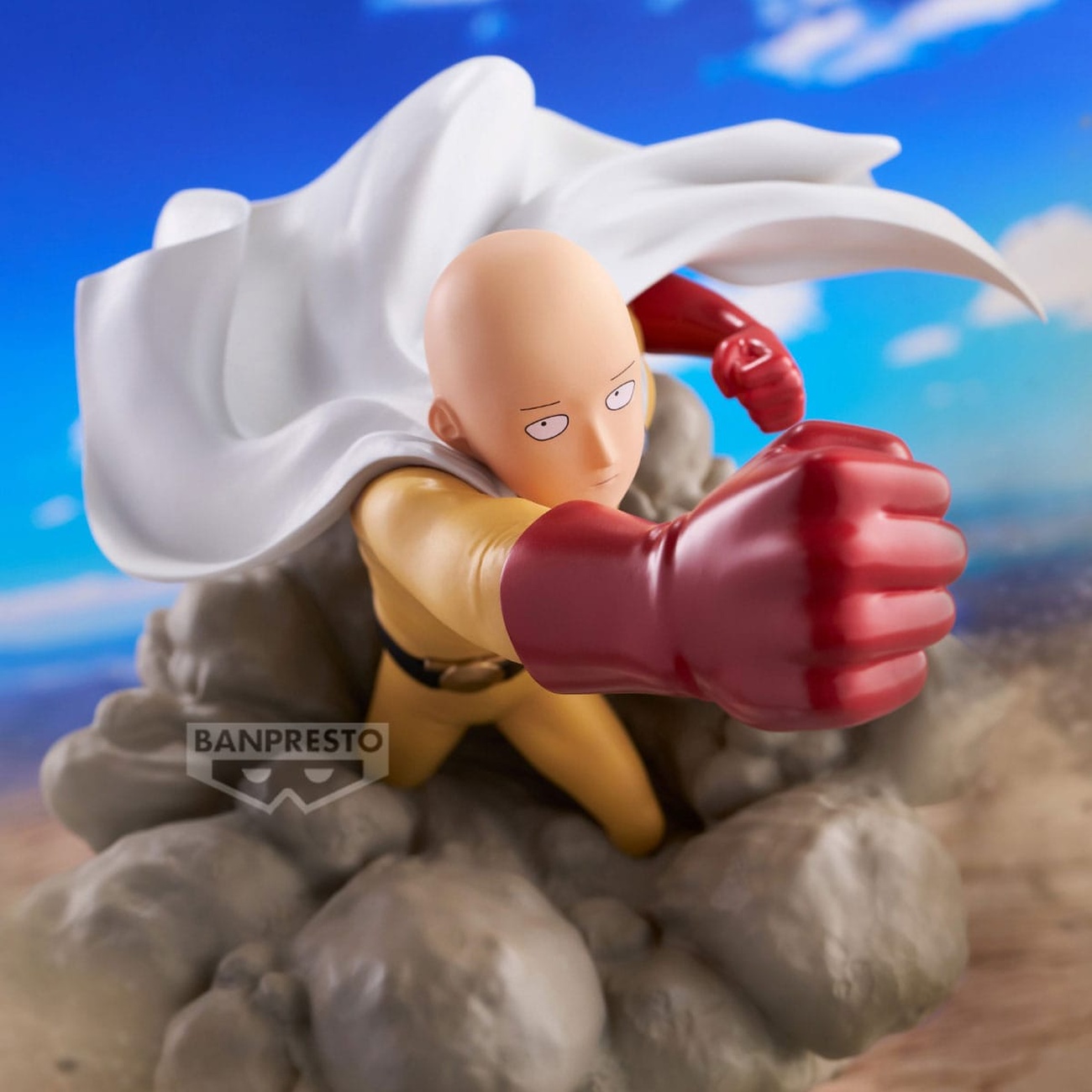 One-Punch Man Diorama Statua PVC Saitama 15 cm