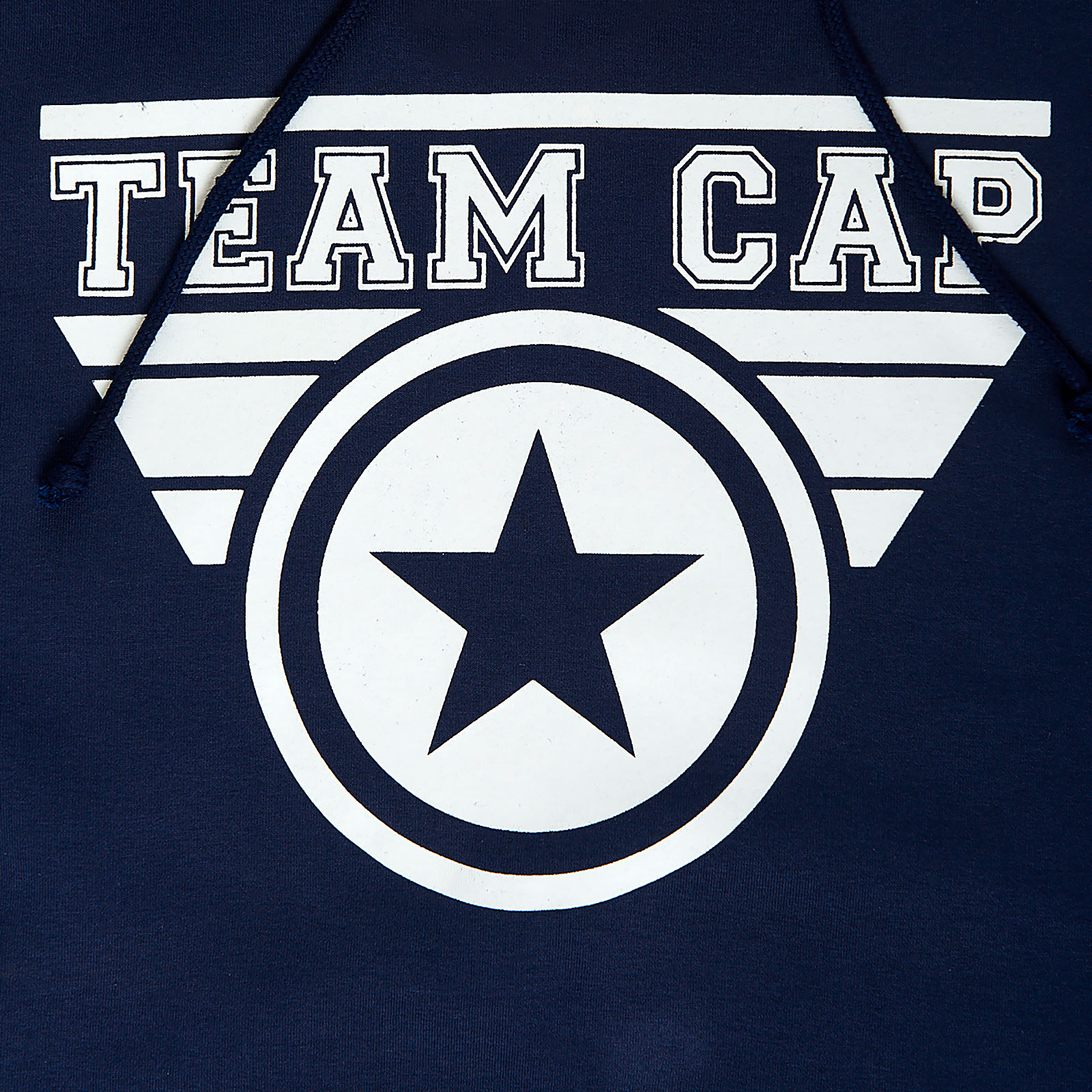 Captain America - Team Cap Hoodie Blue