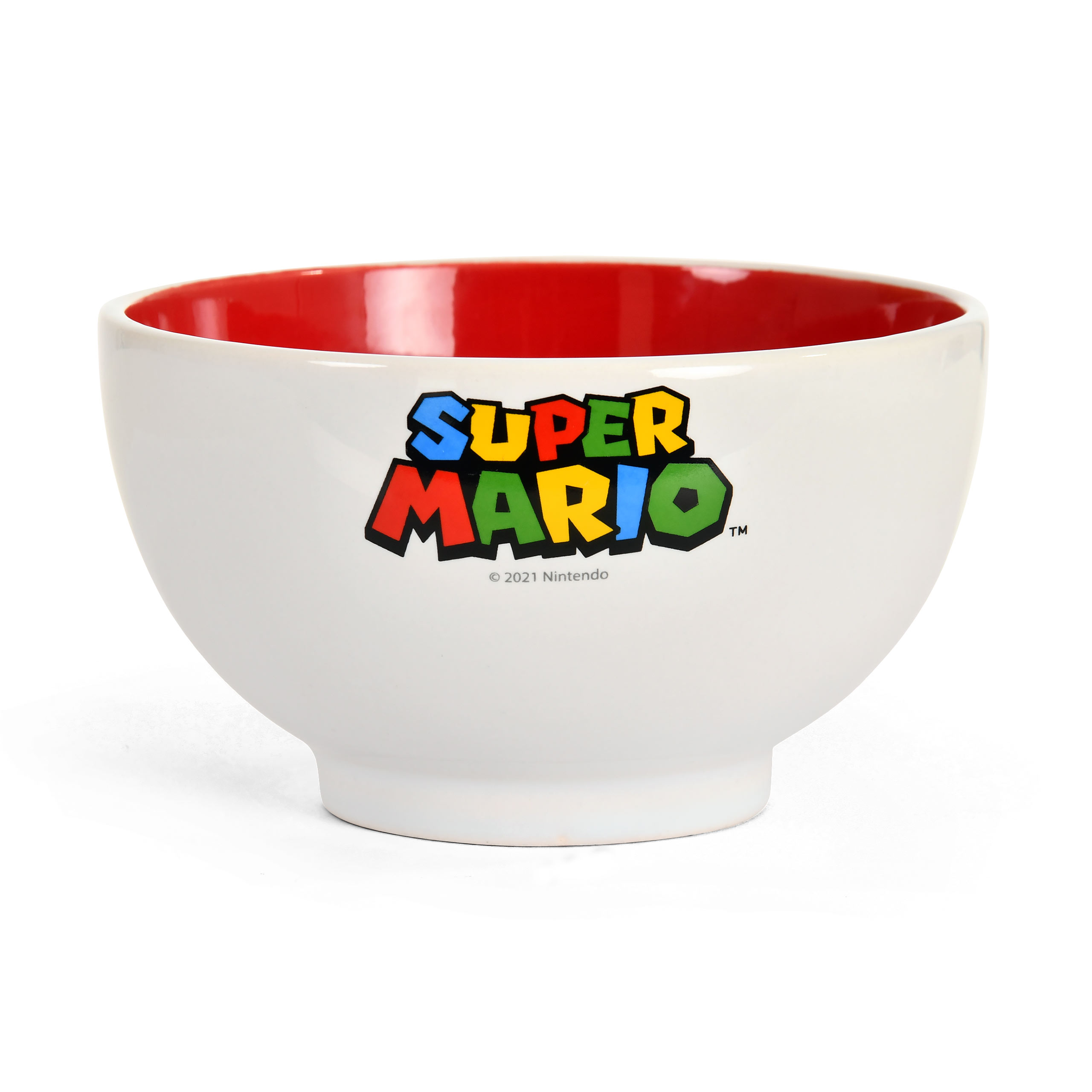 Super Mario - Tazón de cereales con logo