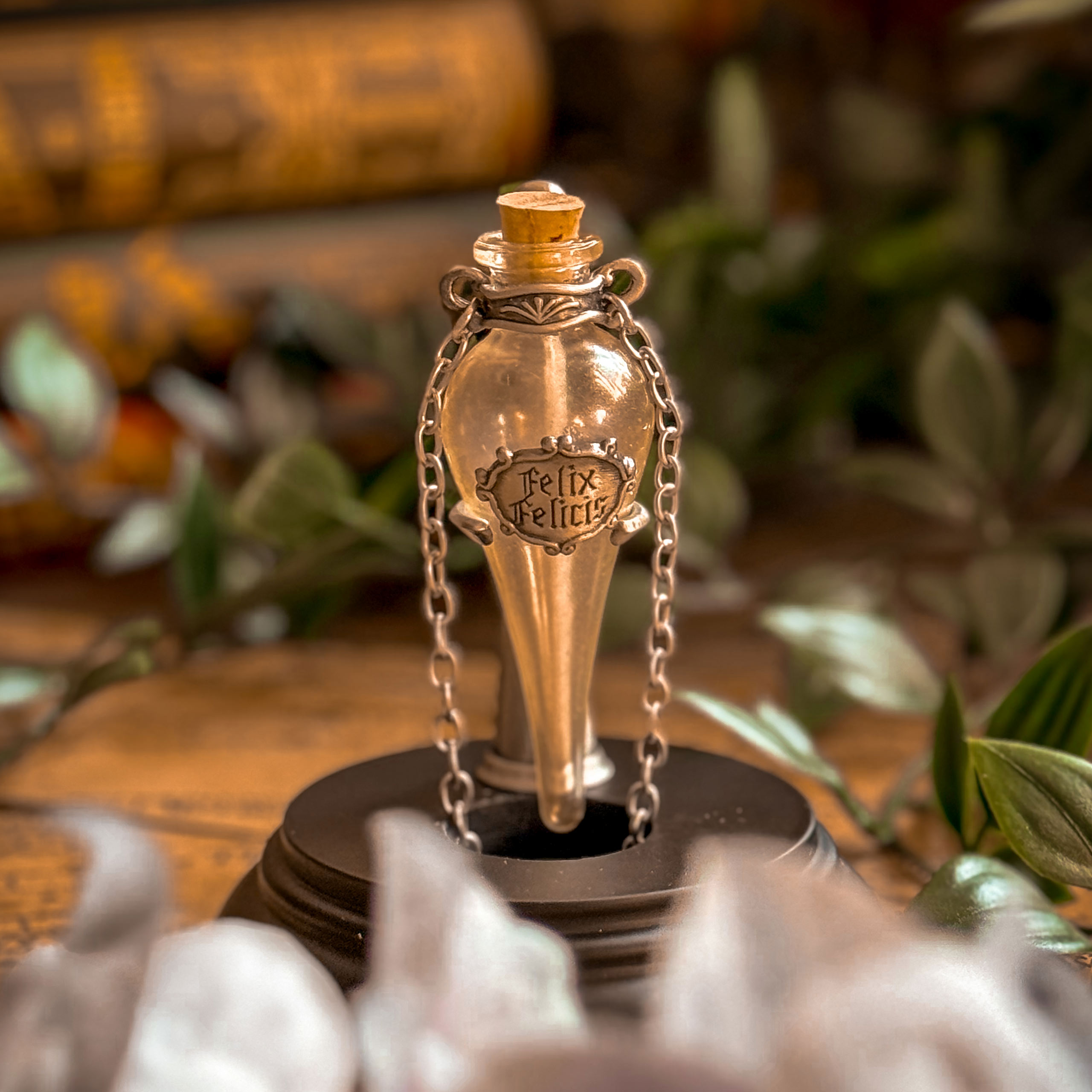 Harry Potter - Collier Felix Felicis incl. Display