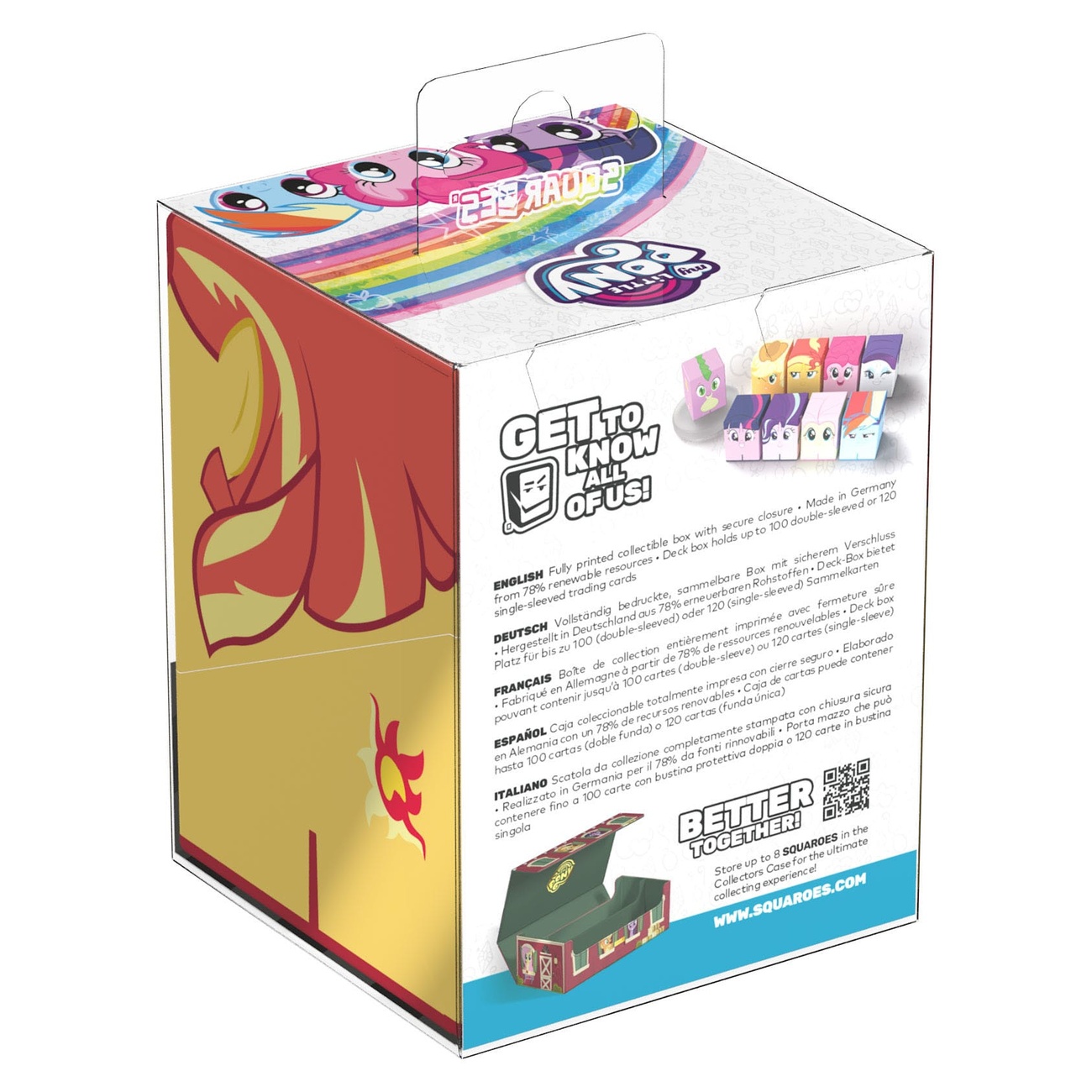 Squaroes Squaroe My Little Pony "Friendship is Magic" MLP007 - Sunset Shimmer
