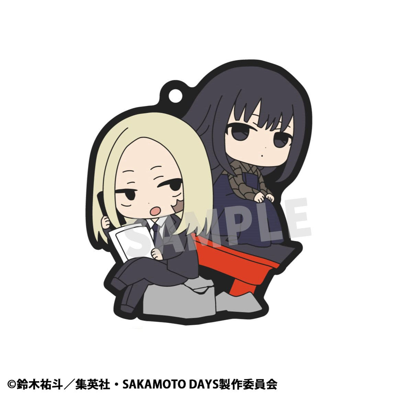 Sakamoto Days Rubber Mascot Buddycolle portachiavi in gomma Vol. 2 7 cm assortimento (6)