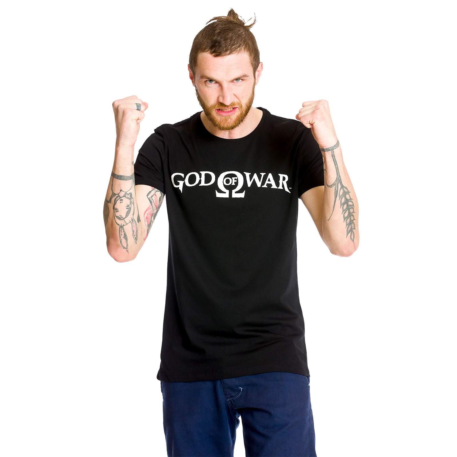 God of War - Logo T-shirt Zwart