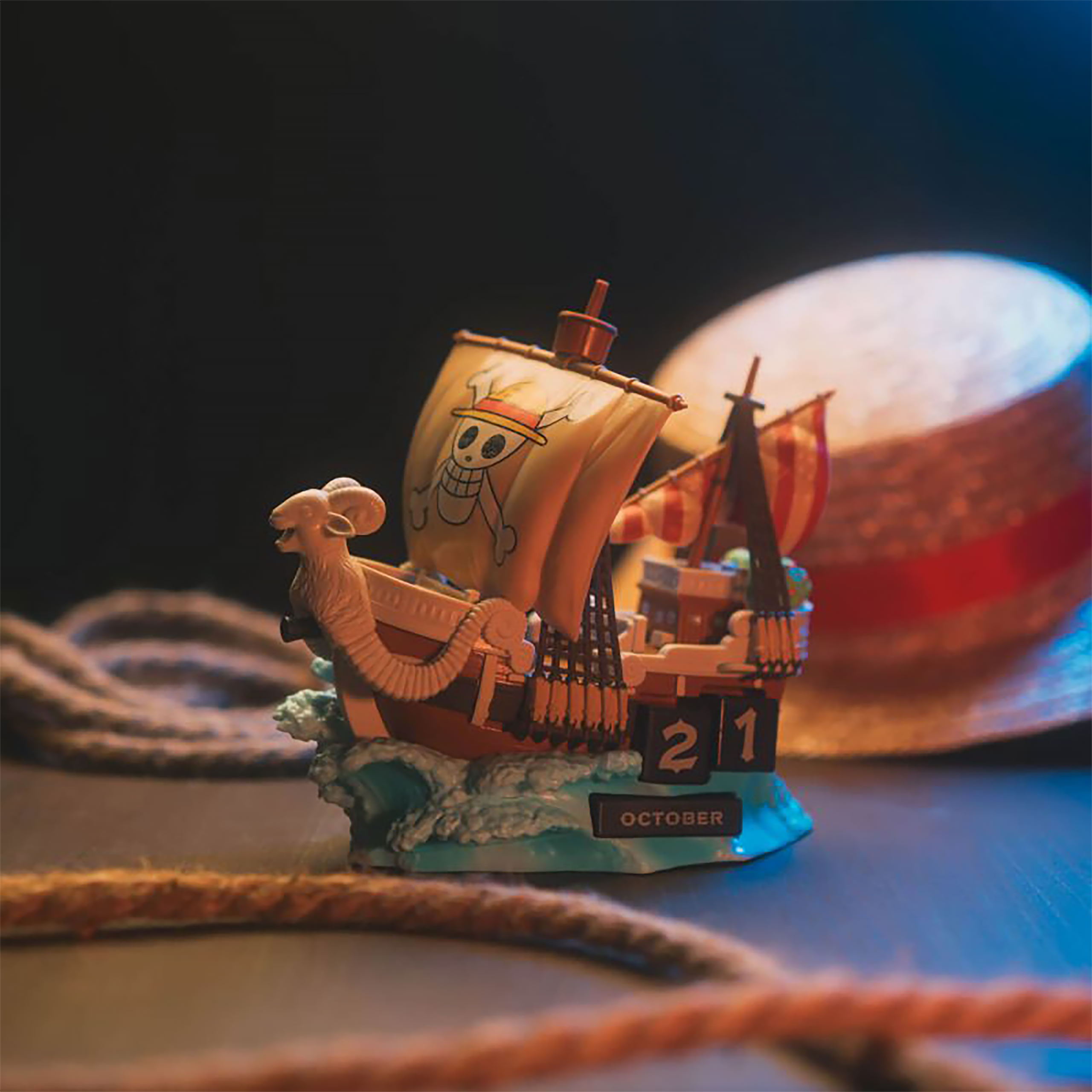 One Piece - Going Merry 3D Perpetual Calendar