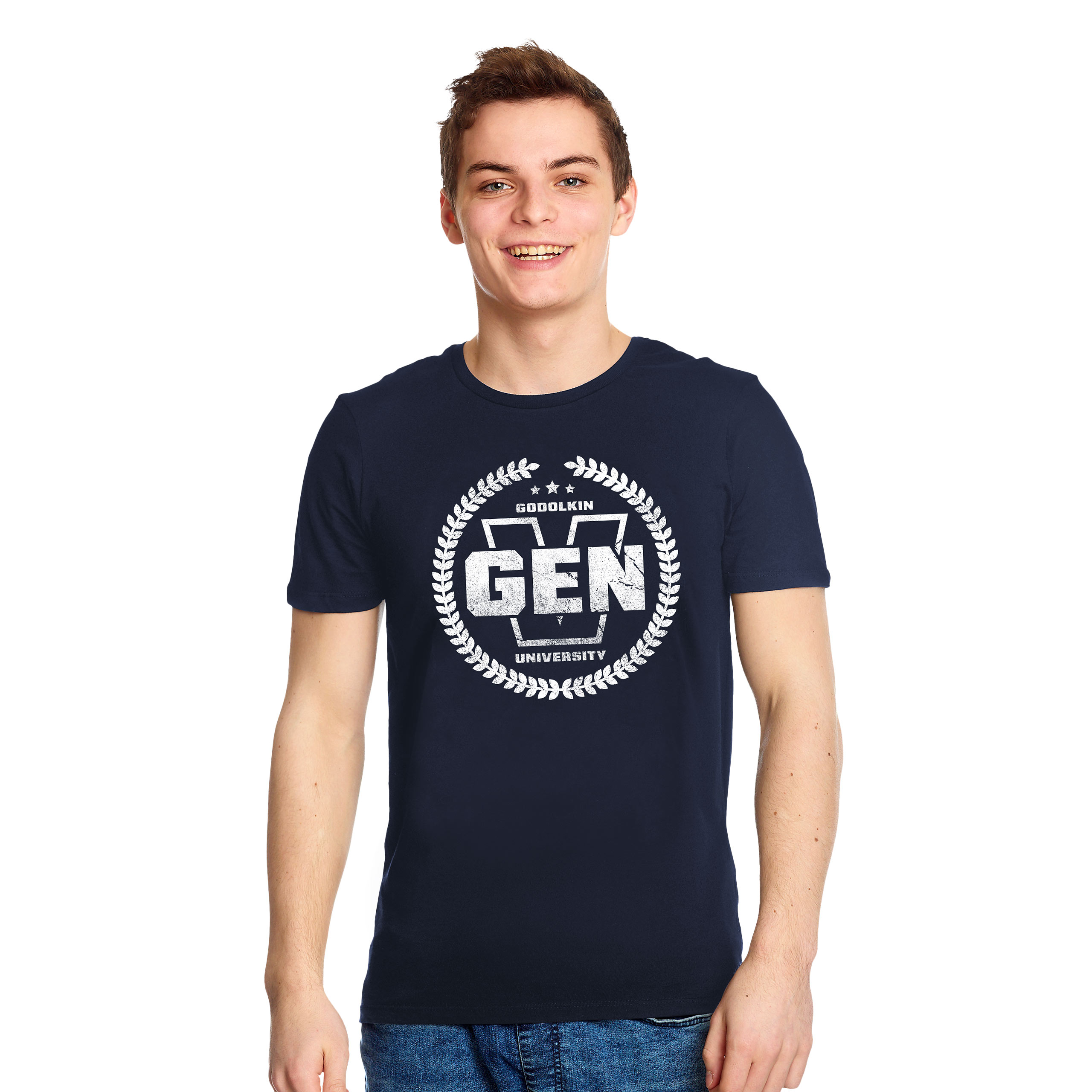 Gen V Godolkin Universiteit T-Shirt voor The Boys Fans