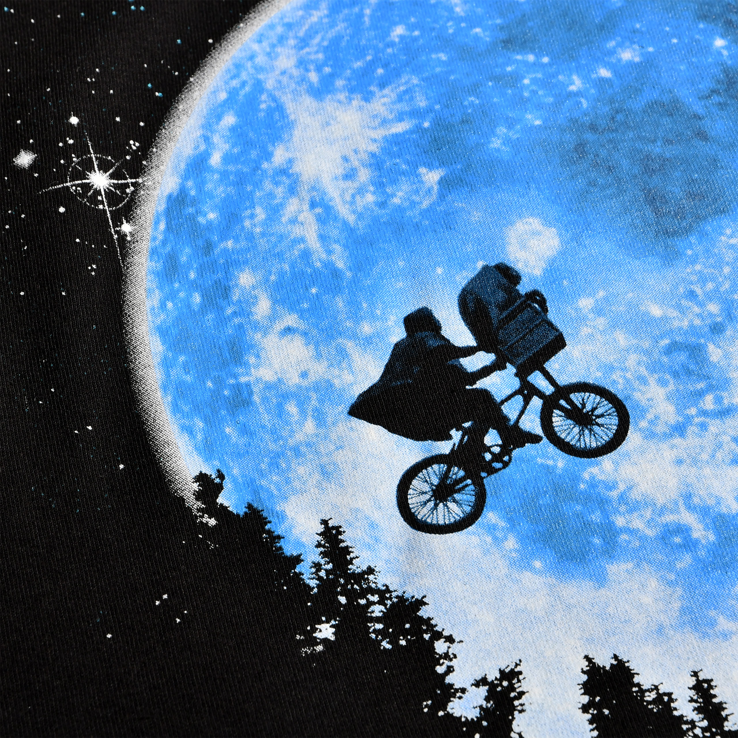 E.T. - Moon Glow in the Dark T-shirt zwart