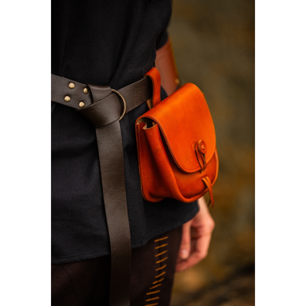 Medeltida läderväska Tilo