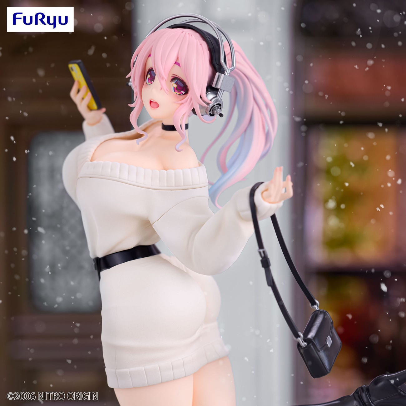 Super Sonico Trio-Try-iT Statue PVC Winter Memory Ver. 21 cm