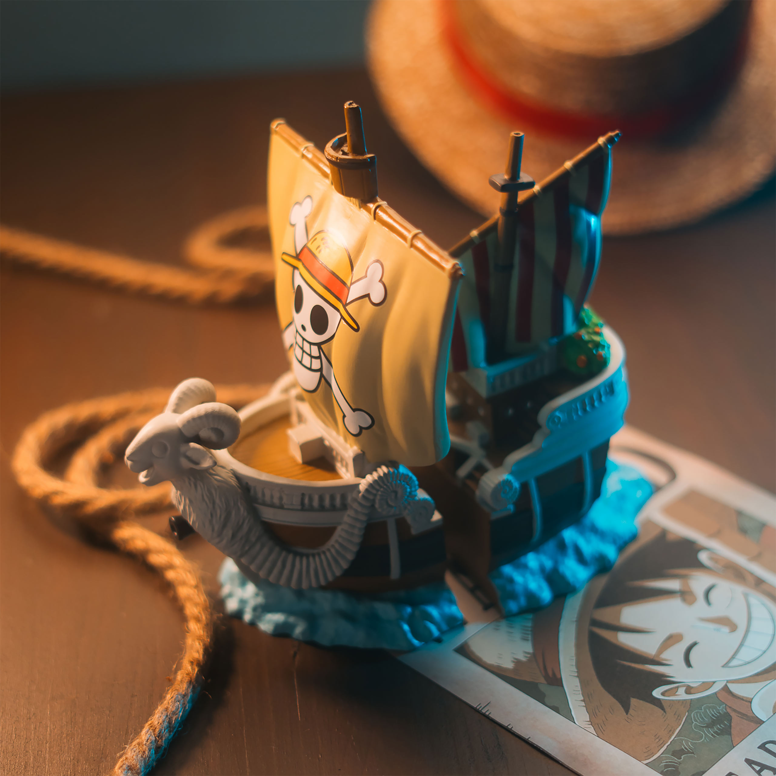 One Piece - Going Merry Boekensteunen
