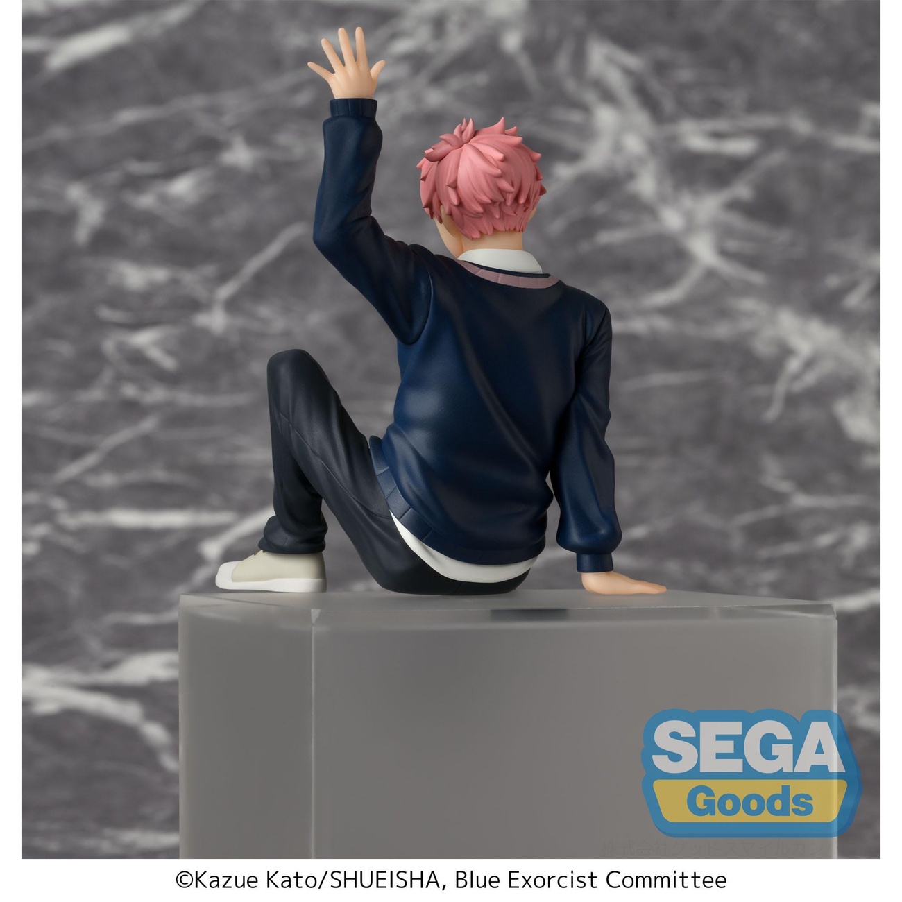 Blue Exorcist Shimane Illuminati Saga PM Perching PVC-standbeeld Renzo Shima 14 cm
