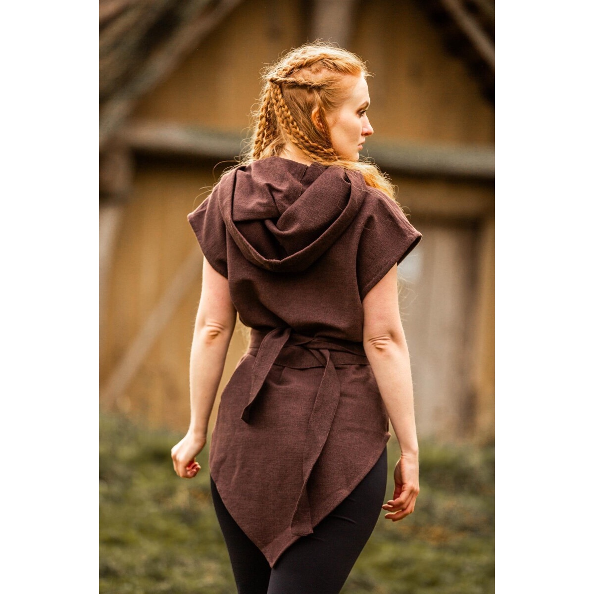 Medieval Ranger Tunic Aldon brown
