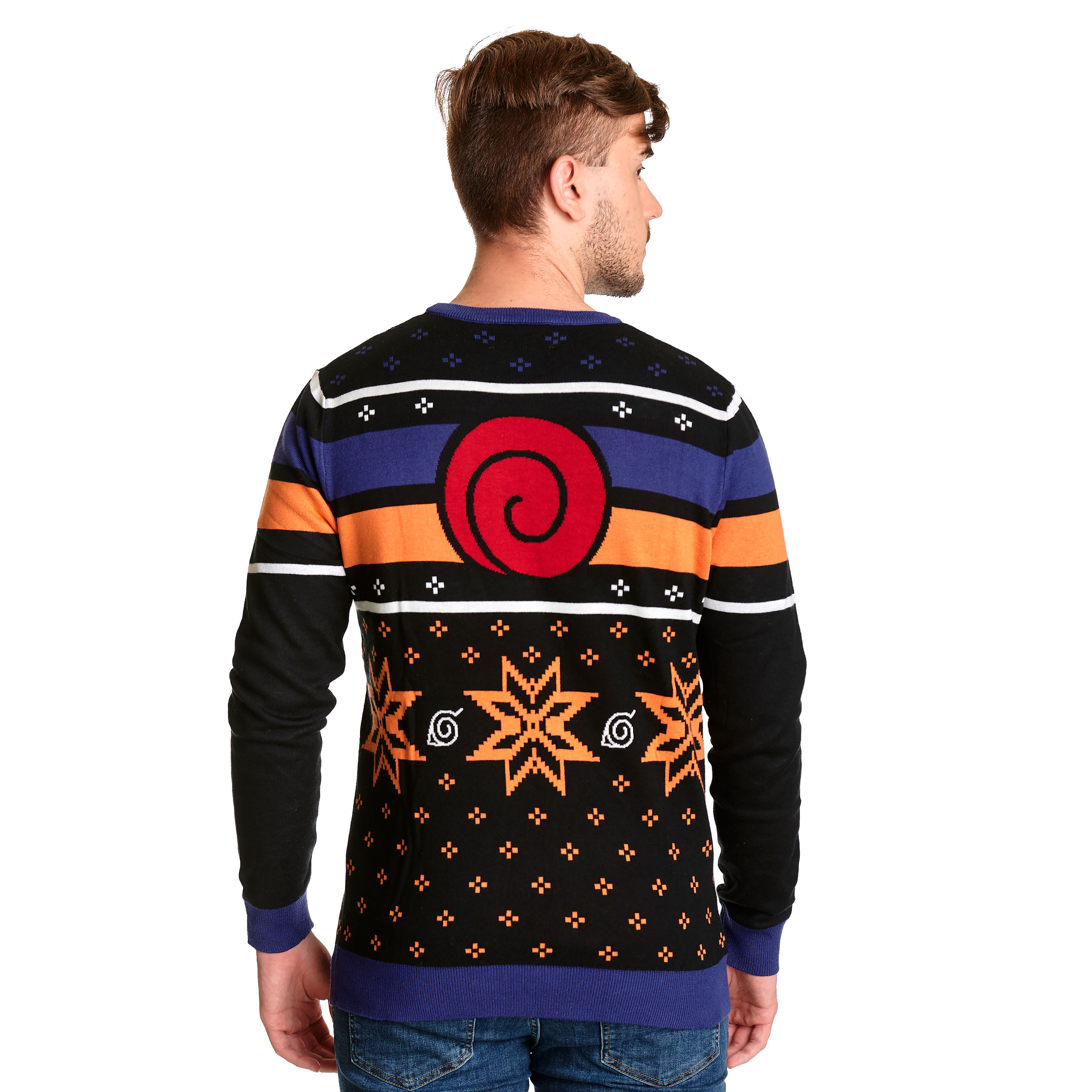 Naruto - Pull en tricot Symbole Konoha