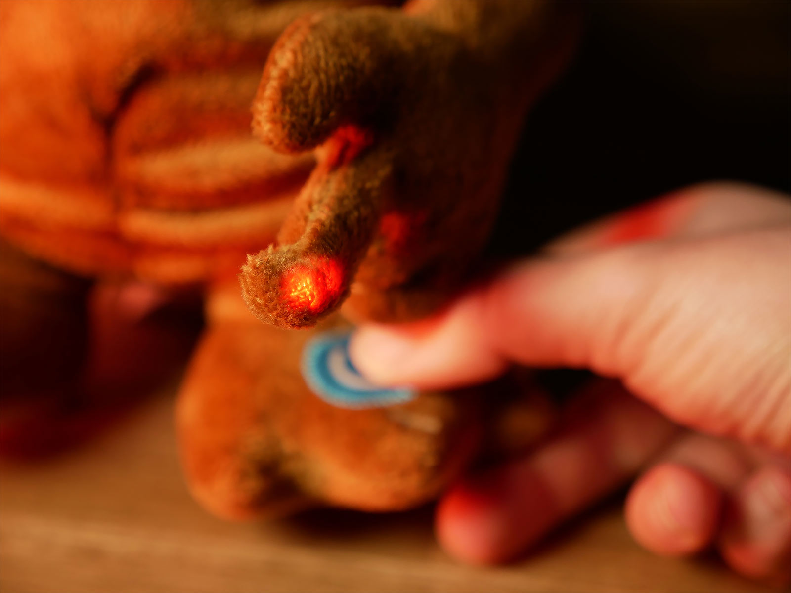 E.T. Plüsch Figur mit Licht und Sound