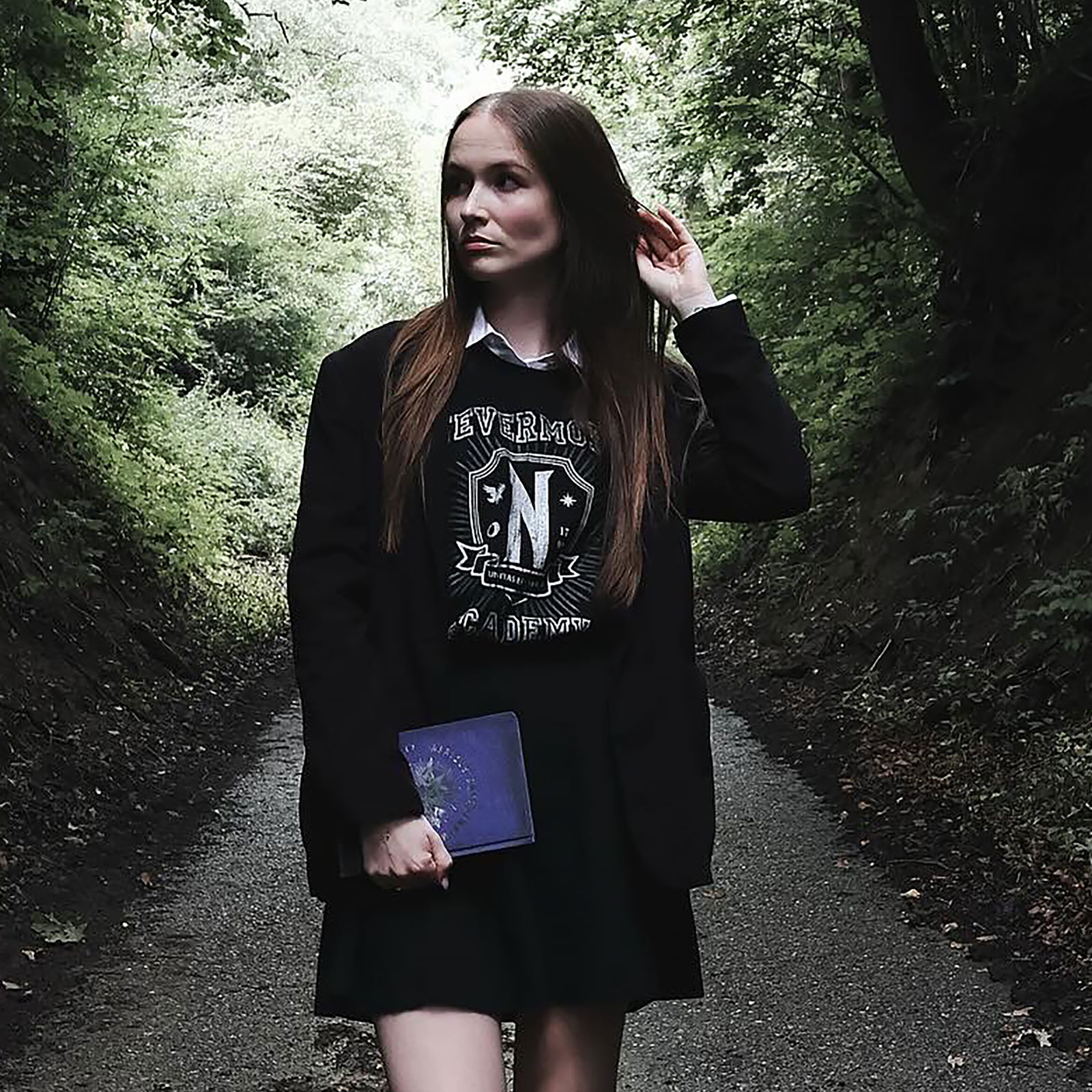 Wednesday - Nevermore Academy T-Shirt schwarz