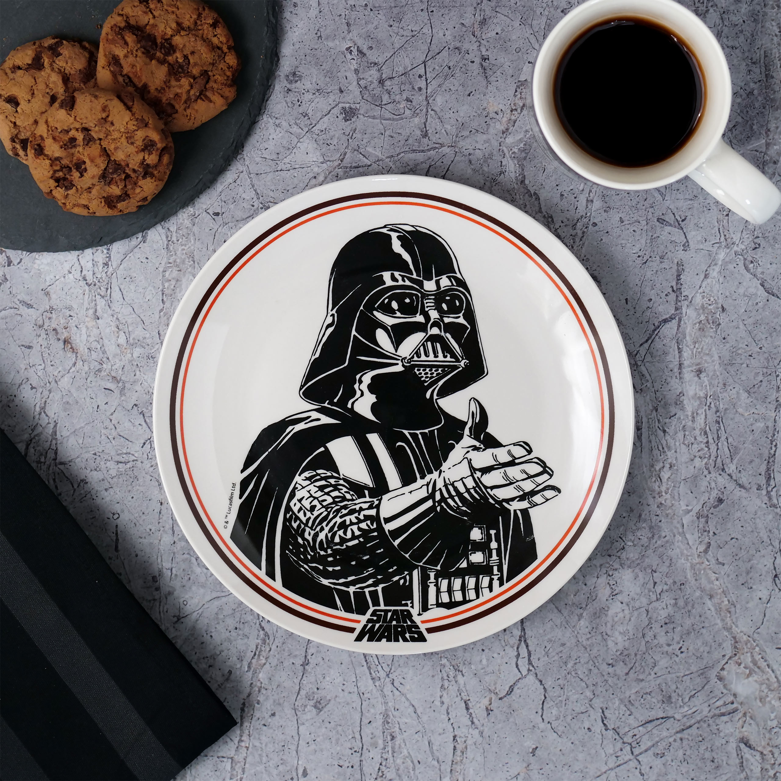 Star Wars - Set d'Assiettes Côté Obscur