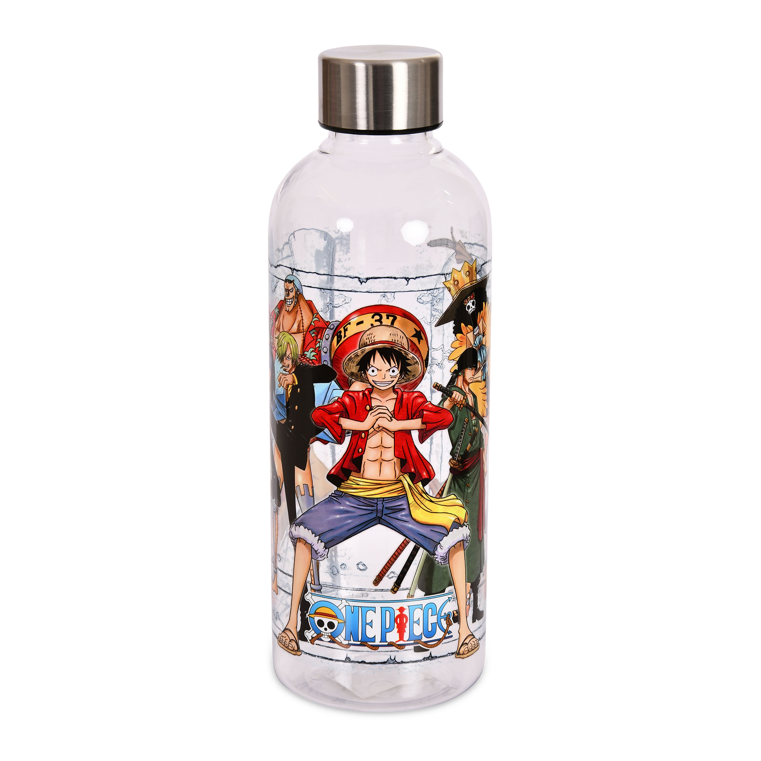 One Piece - Luffy mit Crew Trinkflasche