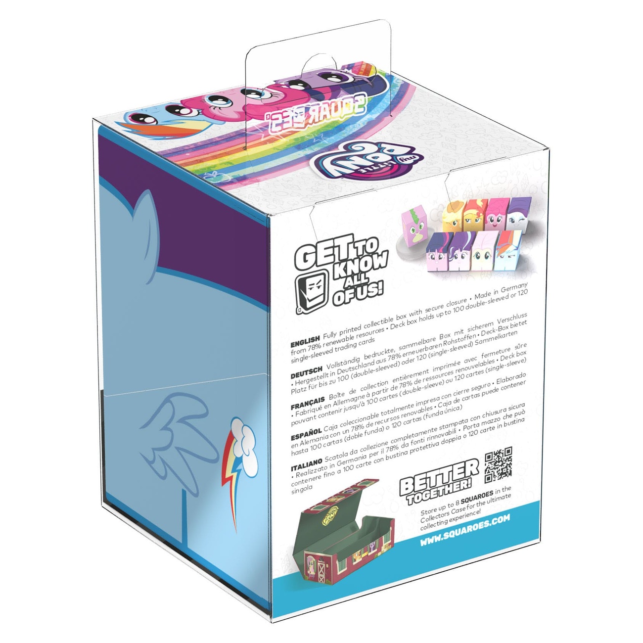 Squaroes Squaroe My Little Pony "Friendship is Magic" MLP004 - Rainbow Dash