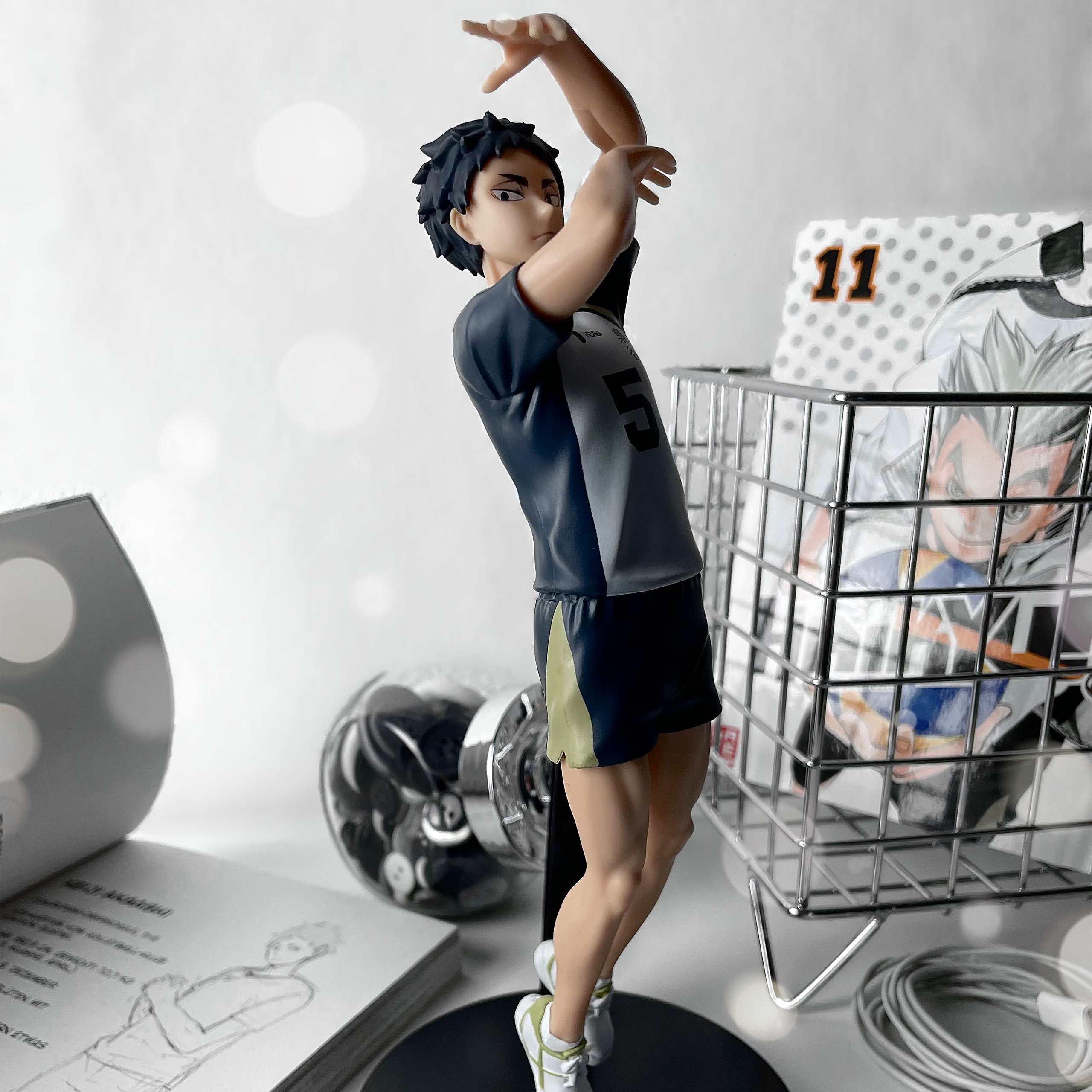 Haikyu!! - Figurine Keiji Akaashi en pose