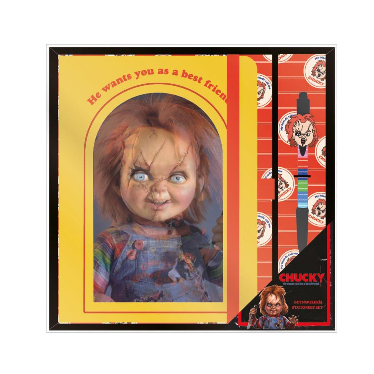 Set d’écriture Chucky
