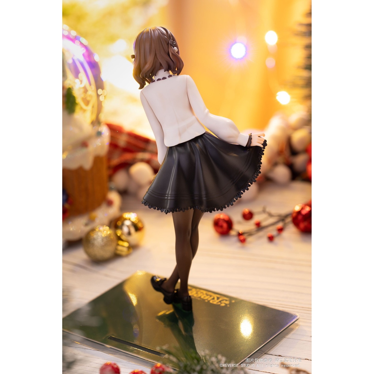 Original Character PVC Statue 1/8 Desktop Girls Series Winter Ringo Another Color 24 cm