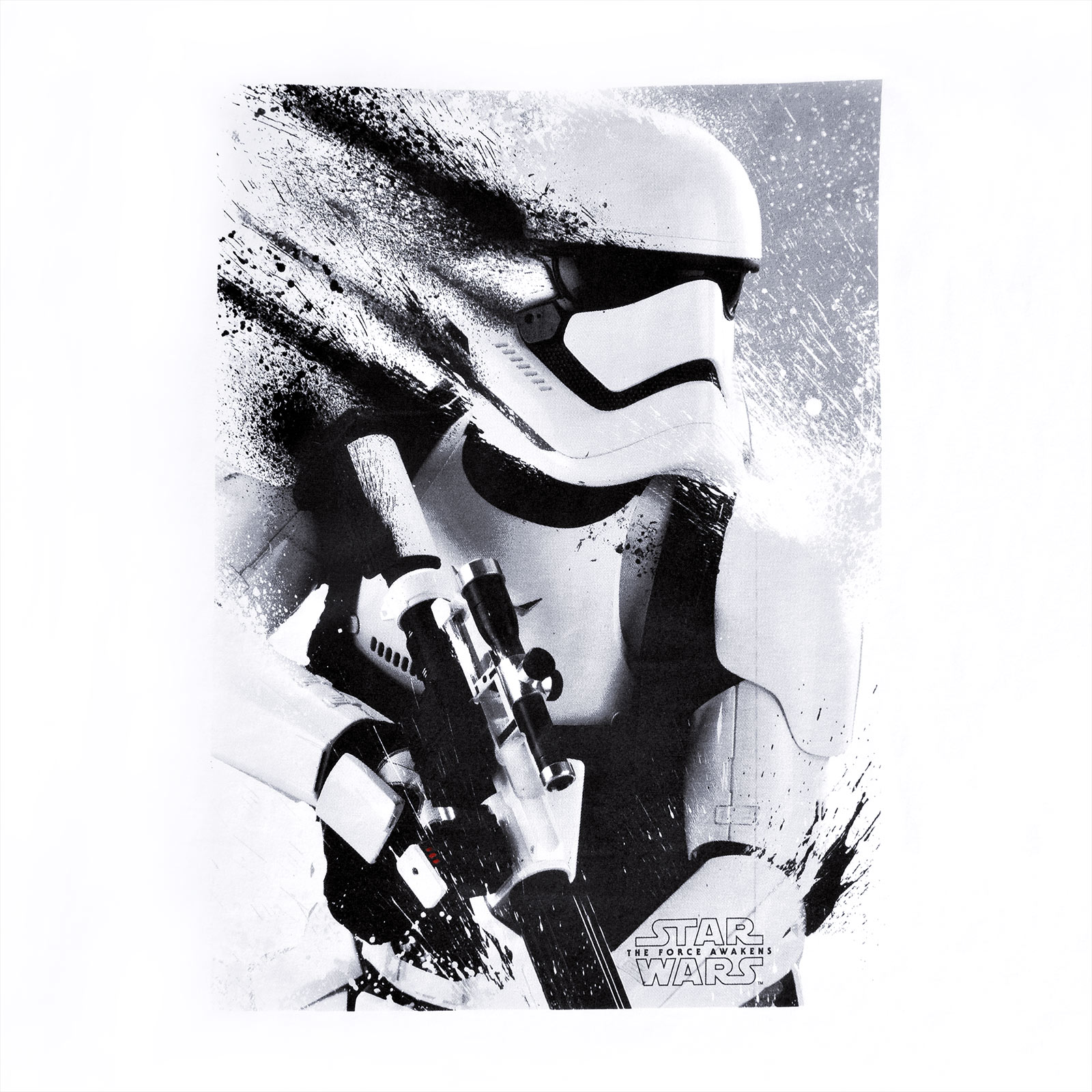 Star Wars - T-shirt Stormtrooper Splatter blanc