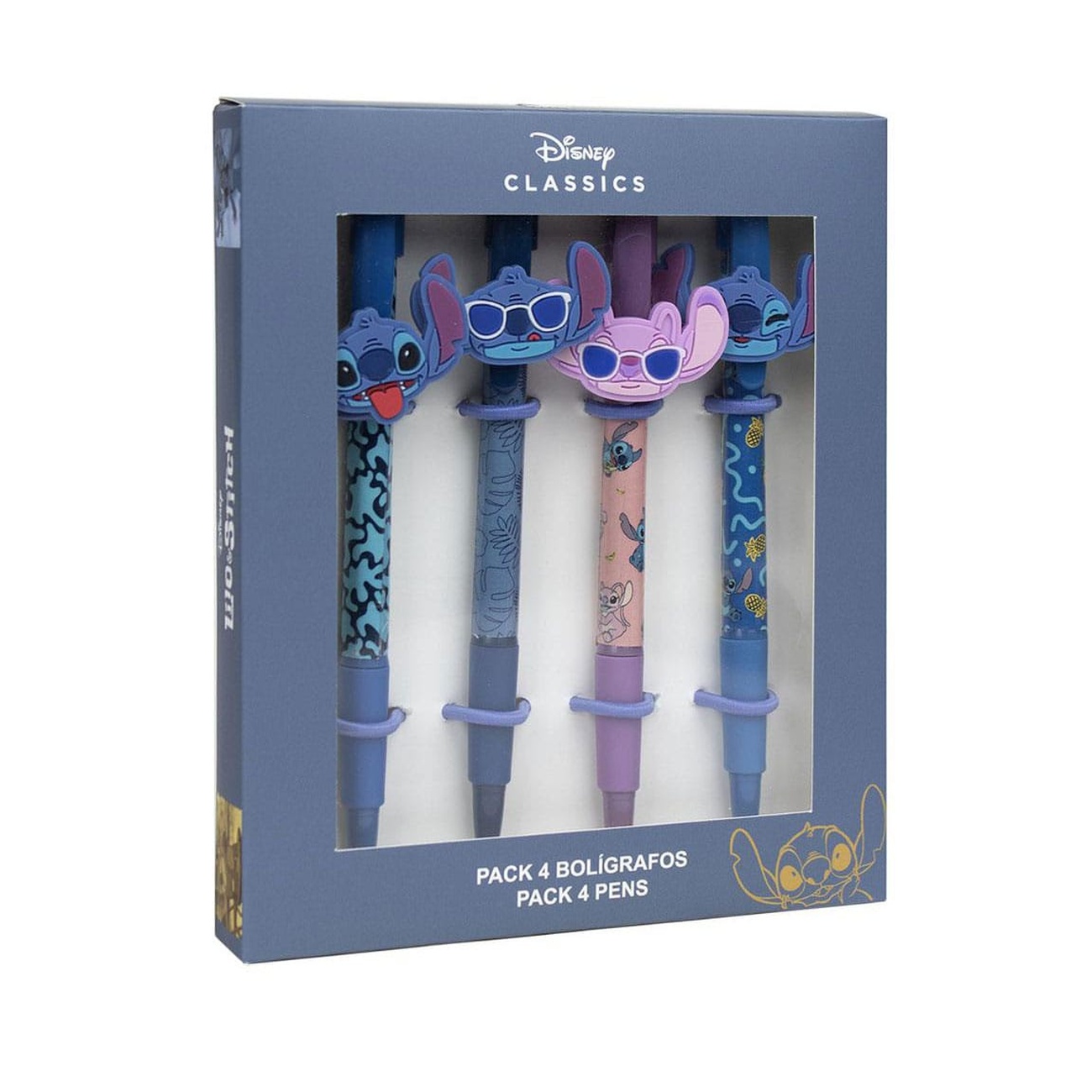 Bolígrafos Lilo & Stitch Pack de 4