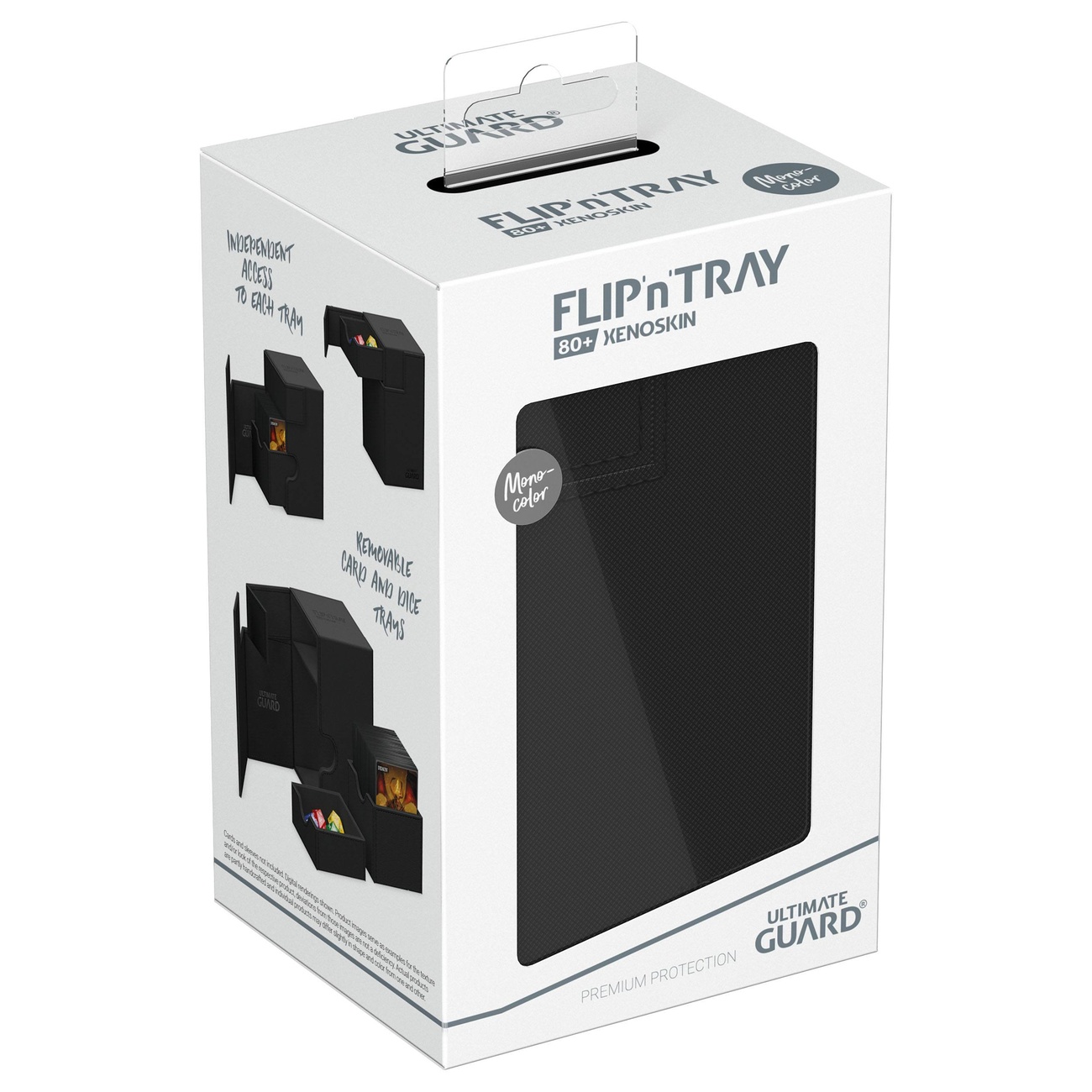Ultimate Guard Flip'n'Tray 80+ Xenoskin - Svart