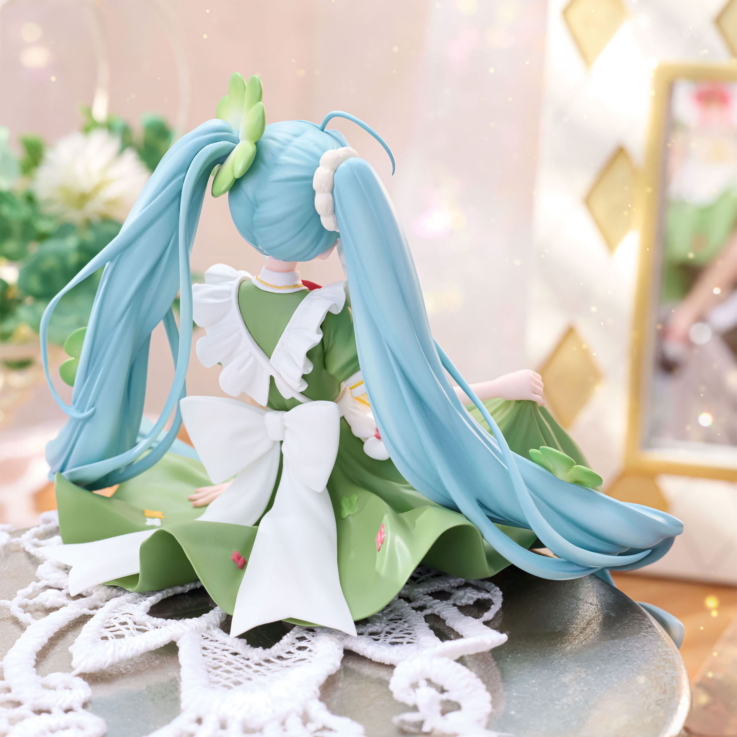Hatsune Miku - Hada de Flores Trébol Parador de Fideos Figura