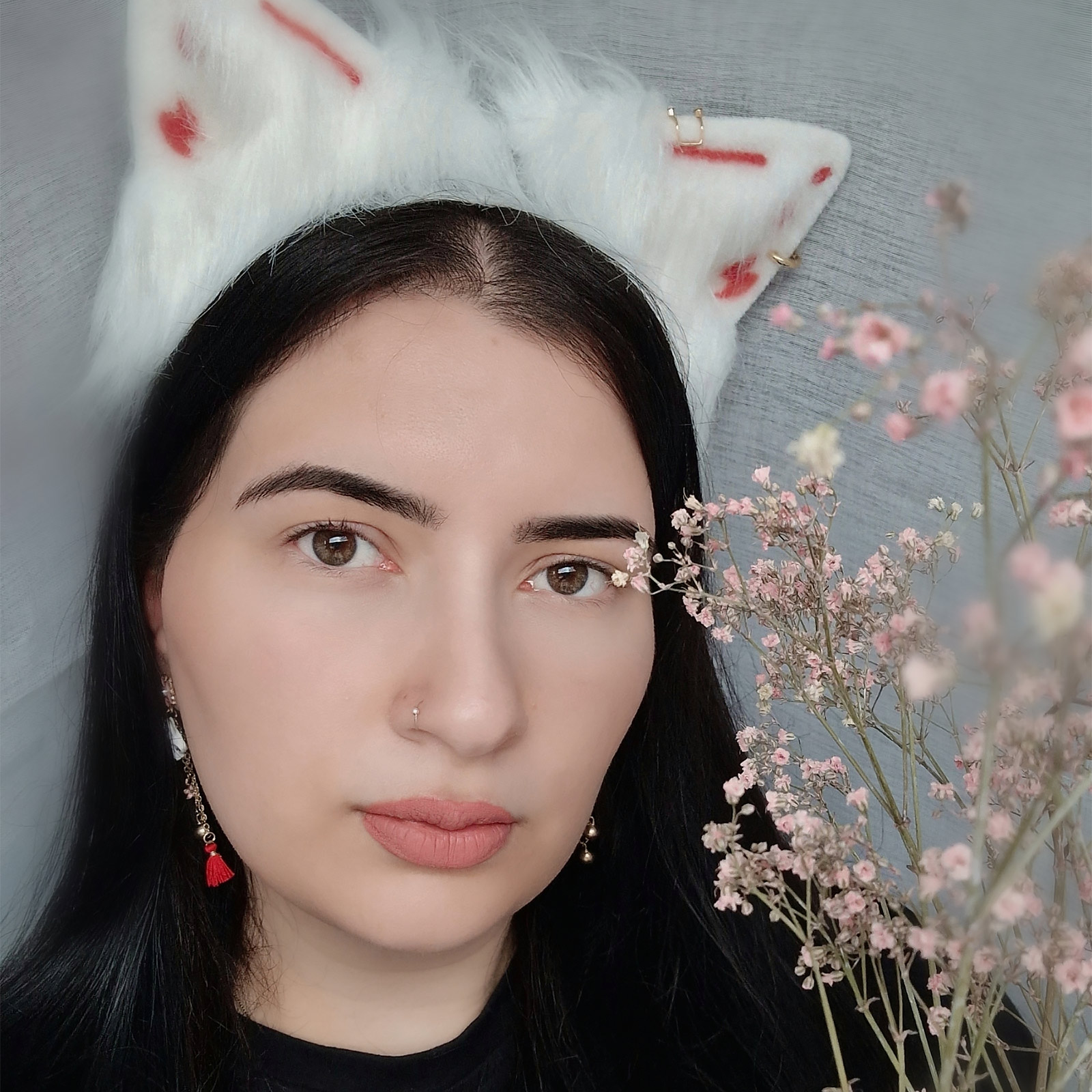 Kitsune Ears White